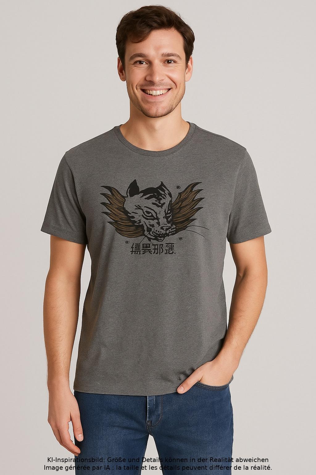 

Boss Orange Herren T-Shirt, grau, Gr. 48