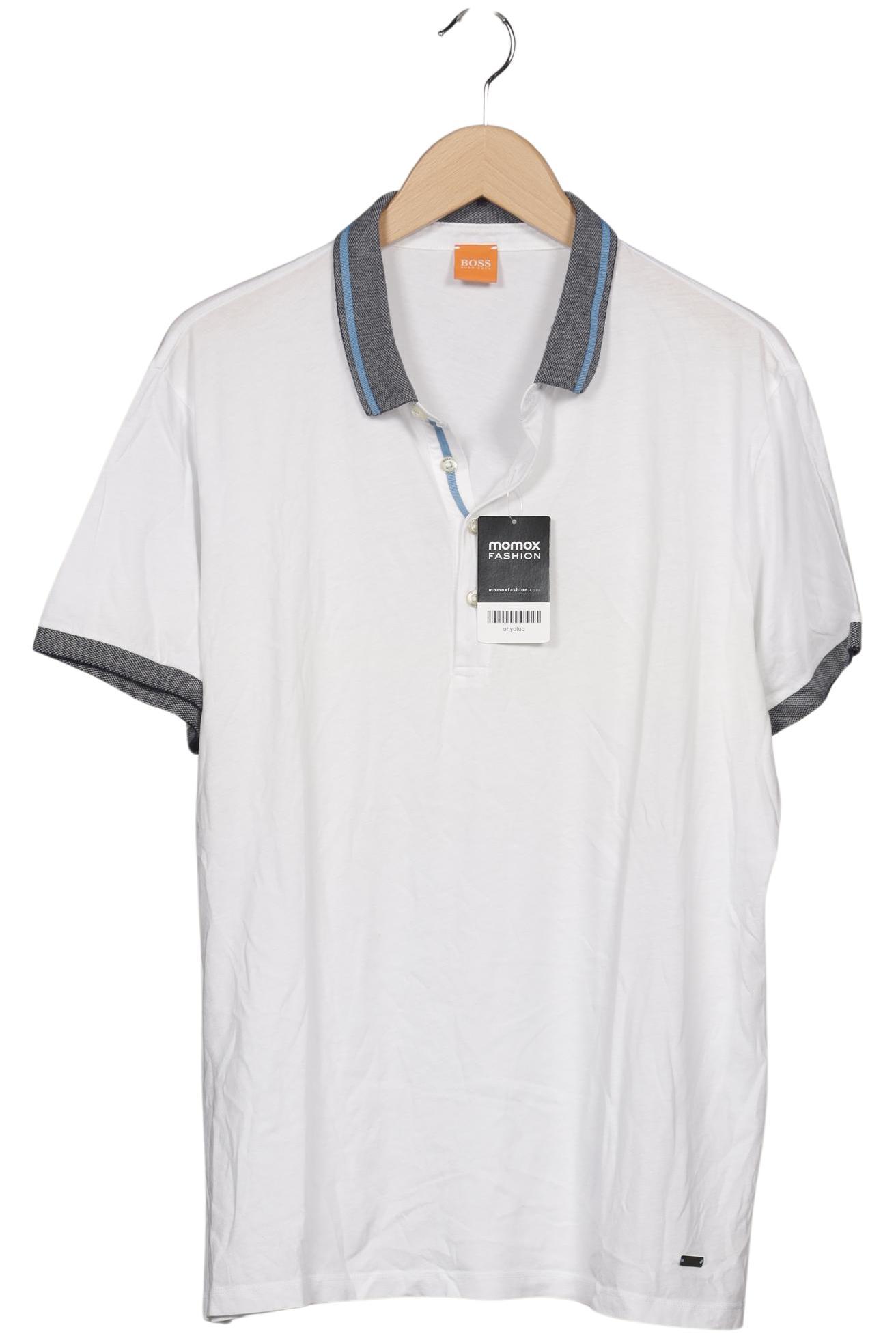

Boss Orange Herren Poloshirt, weiß, Gr. 54