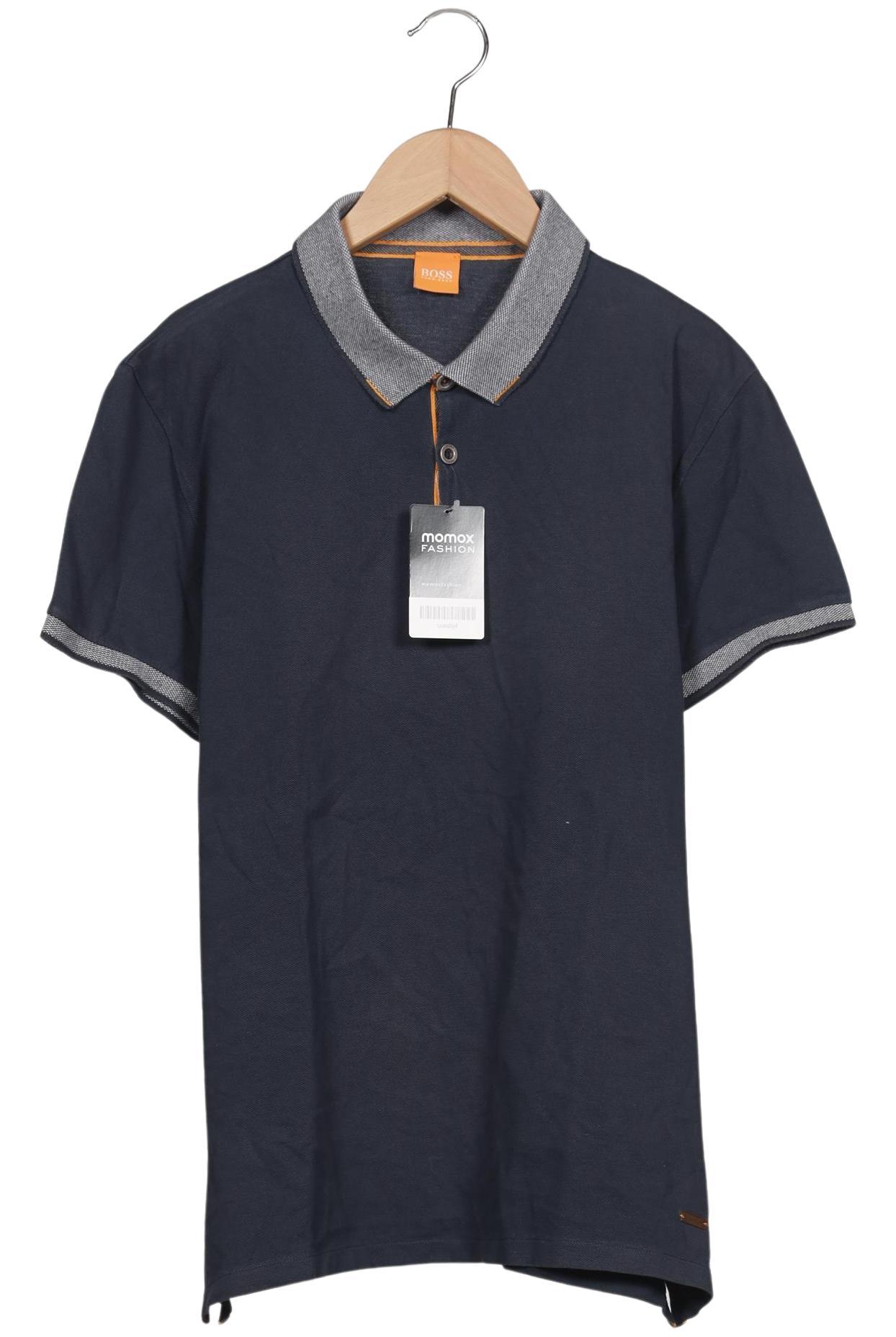 

Boss Orange Herren Poloshirt, marineblau, Gr. 52