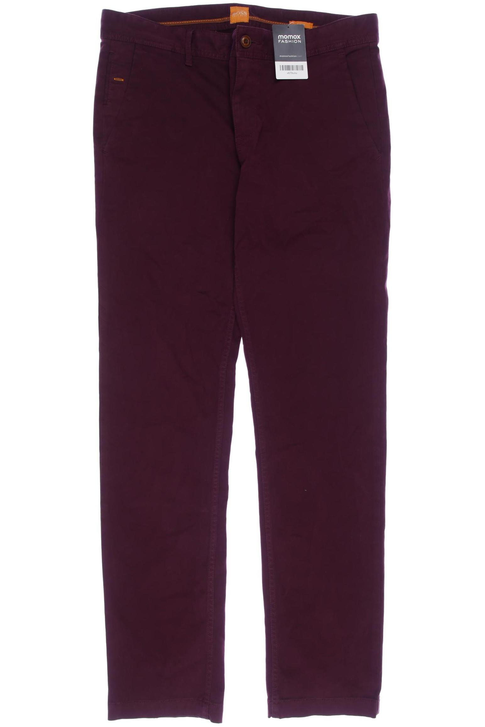 

Boss Orange Herren Stoffhose, bordeaux, Gr. 34