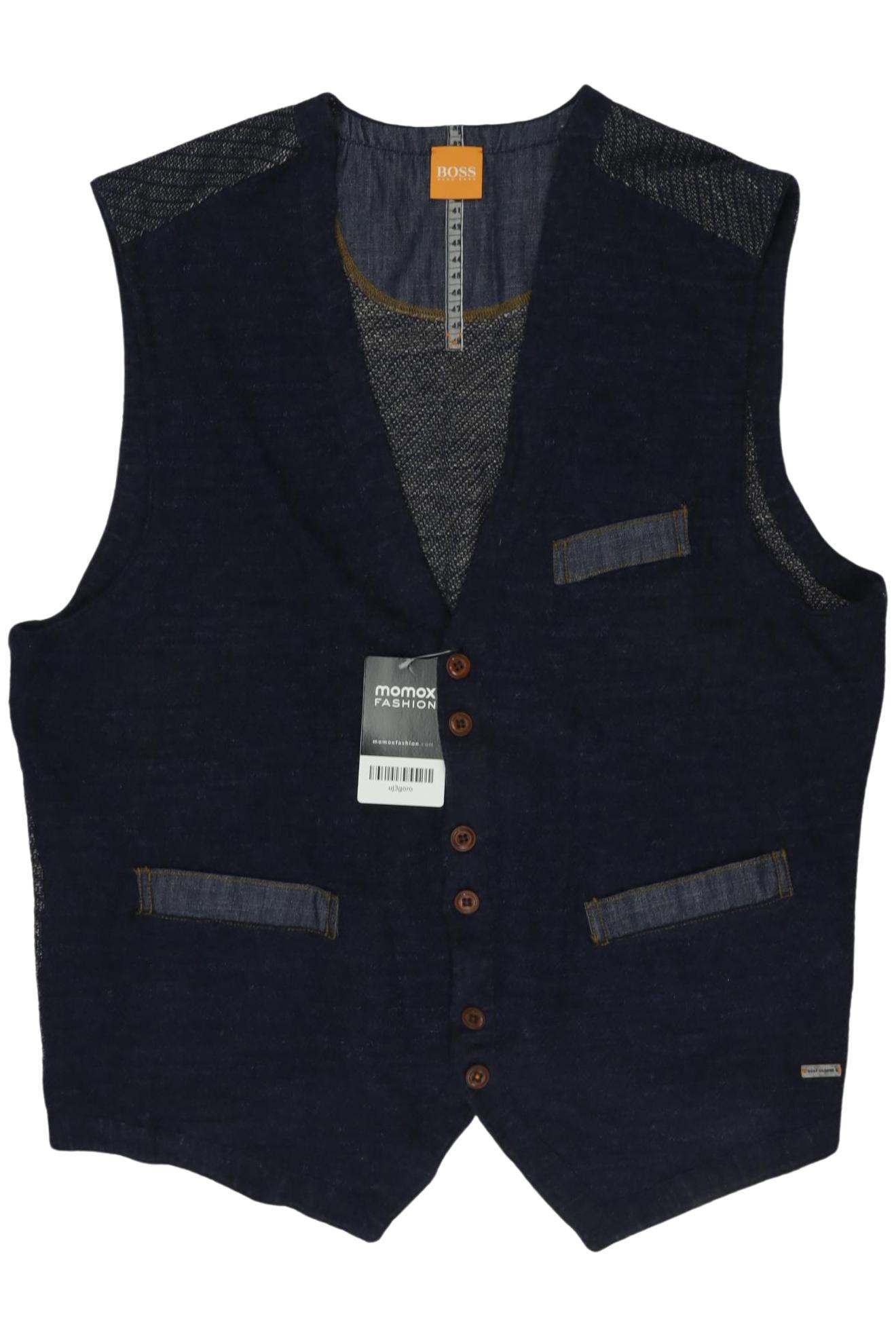 

Boss Orange Herren Weste, marineblau, Gr. 54