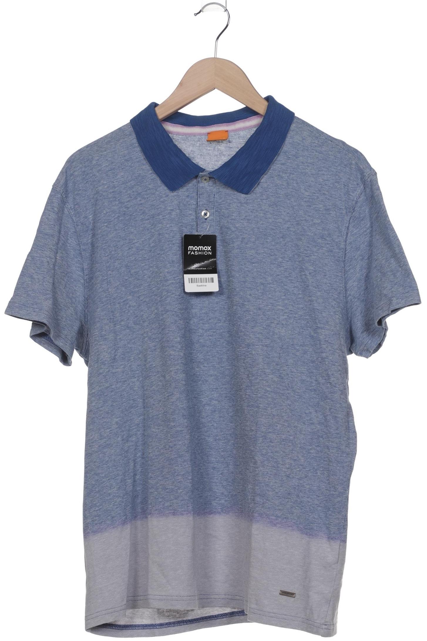 

Boss Orange Herren Poloshirt, blau, Gr. 56