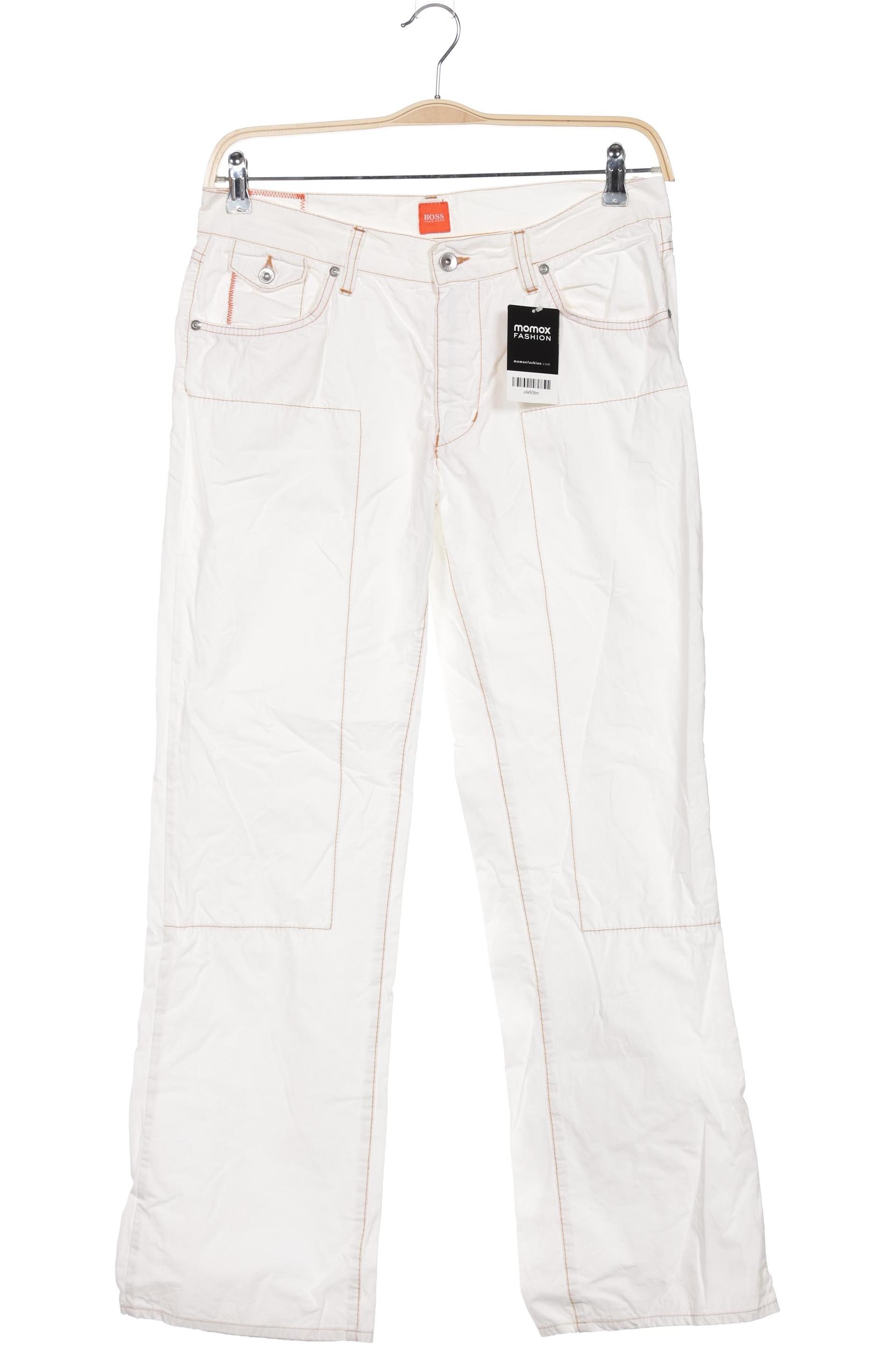 

Boss Orange Herren Stoffhose, weiß, Gr. 34
