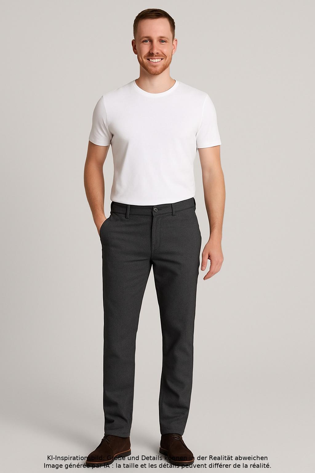 Thumbnail - Boss Orange Herren Stoffhose, grau, Gr. 35