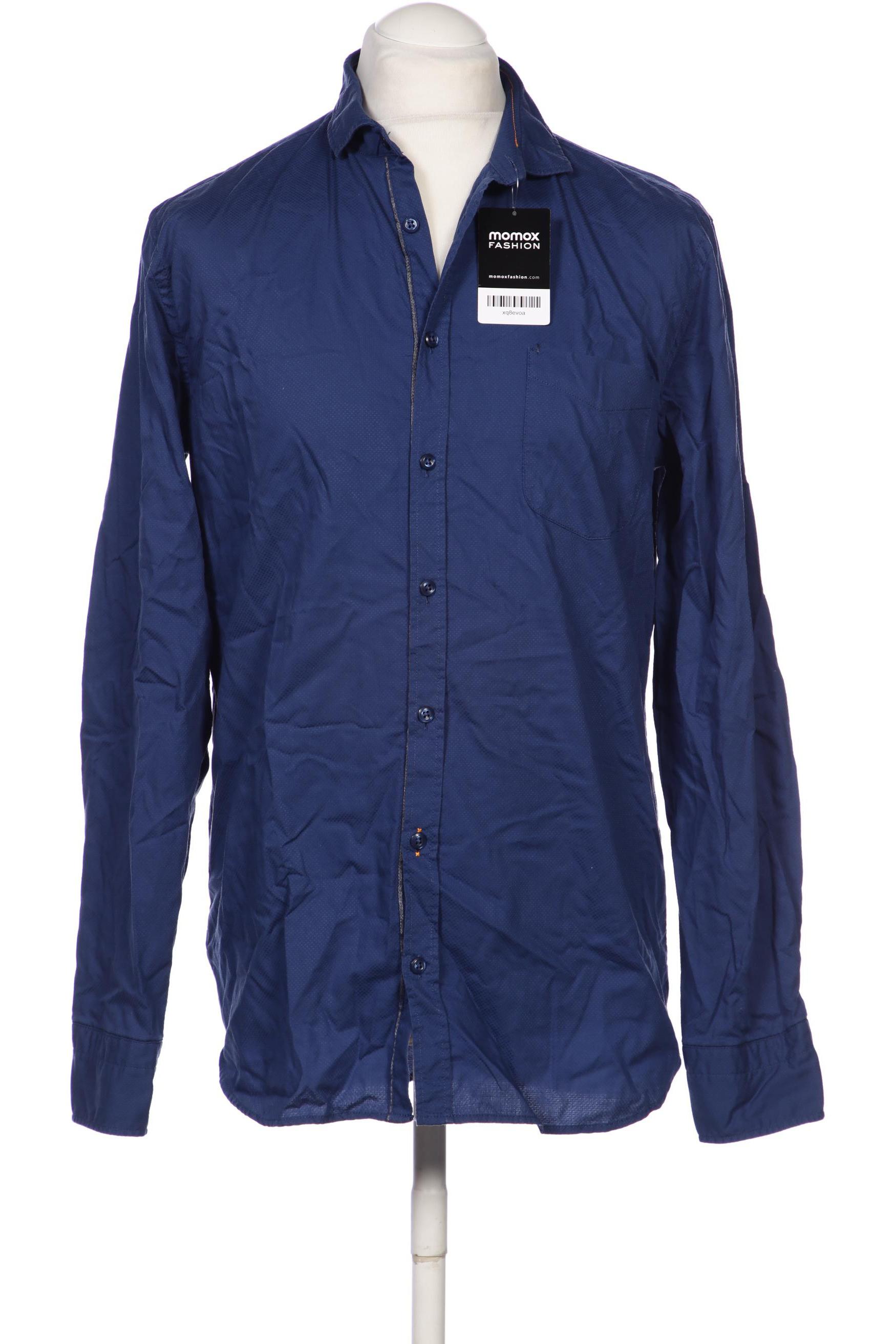 

Boss Orange Herren Hemd, blau, Gr. 52