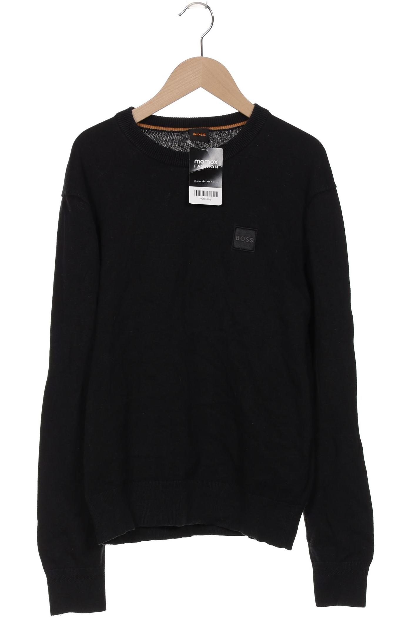 

Boss Orange Herren Pullover, schwarz, Gr. 46