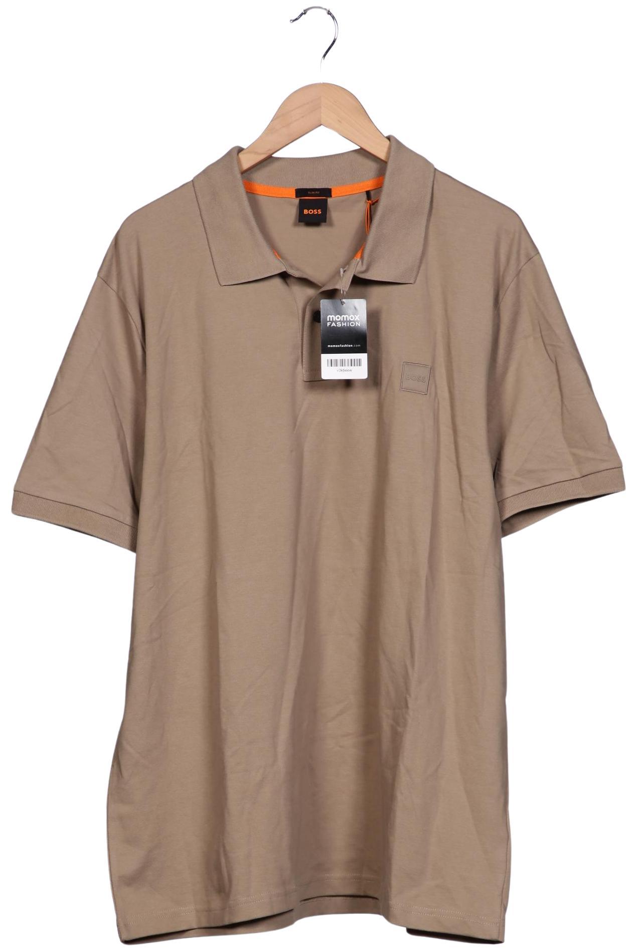 

Boss Orange Herren Poloshirt, beige, Gr. 60