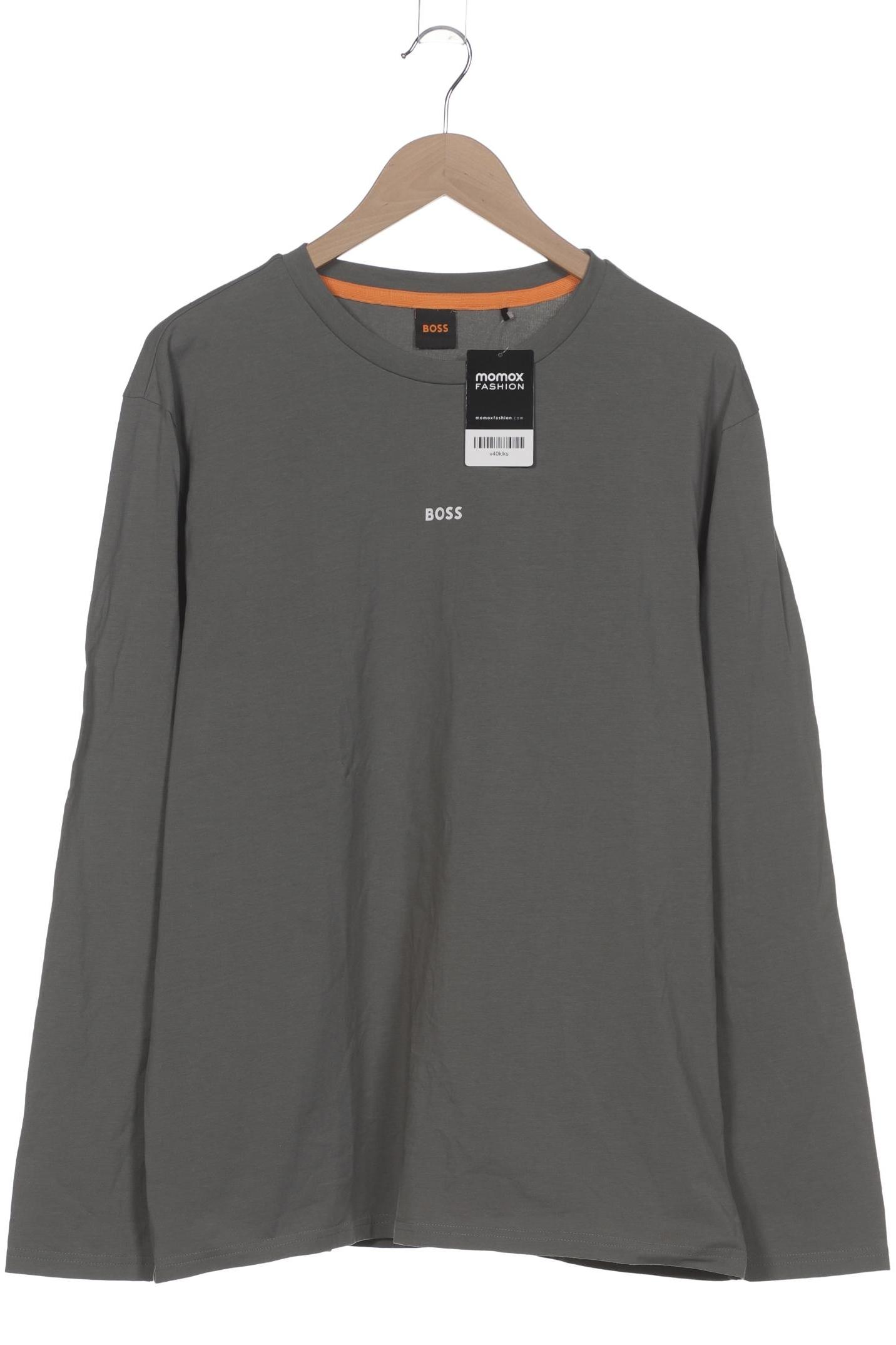 

Boss Orange Herren Langarmshirt, grün, Gr. 56