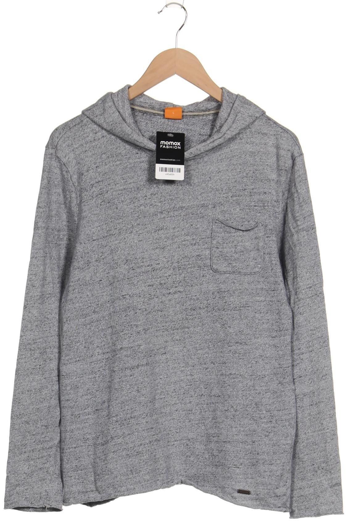 

Boss Orange Herren Kapuzenpullover, grau, Gr. 52