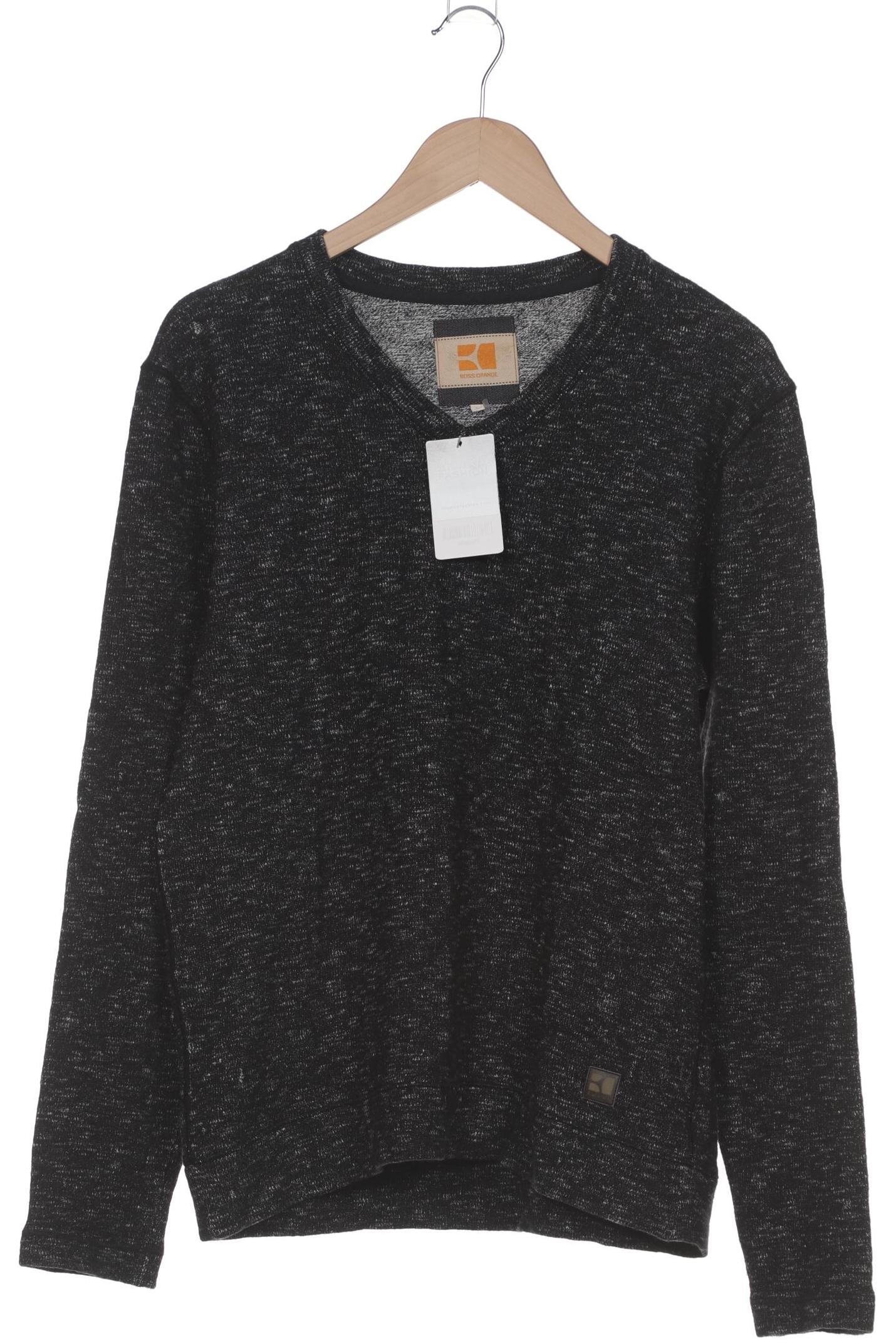 

Boss Orange Herren Pullover, schwarz, Gr. 52