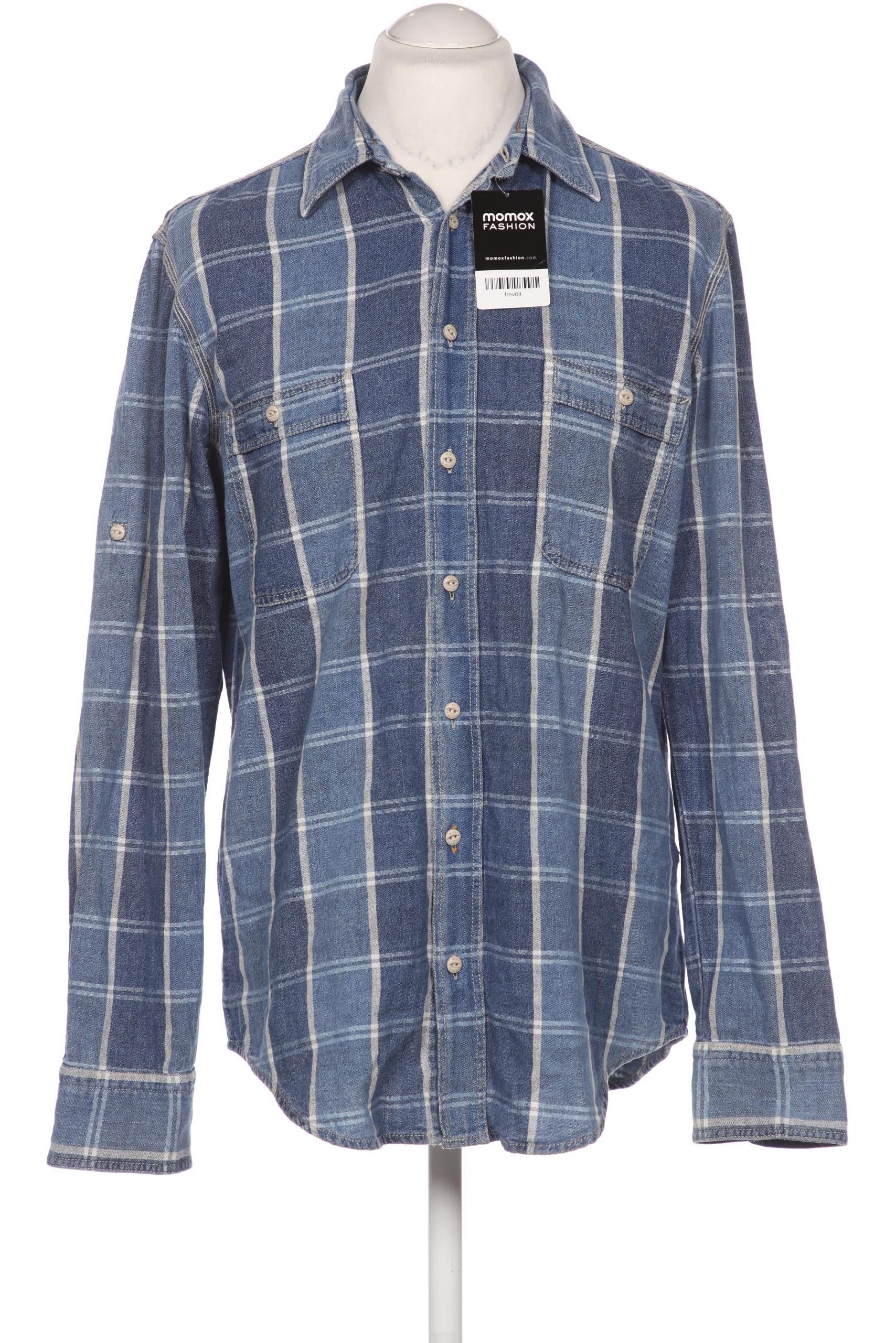 

Boss Orange Herren Hemd, blau, Gr. 52