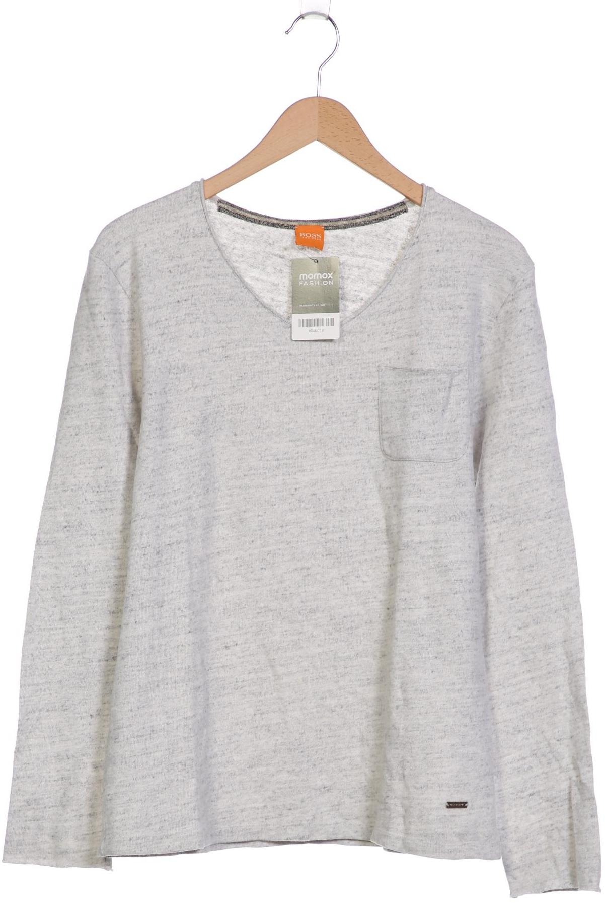 

Boss Orange Herren Pullover, grau, Gr. 48