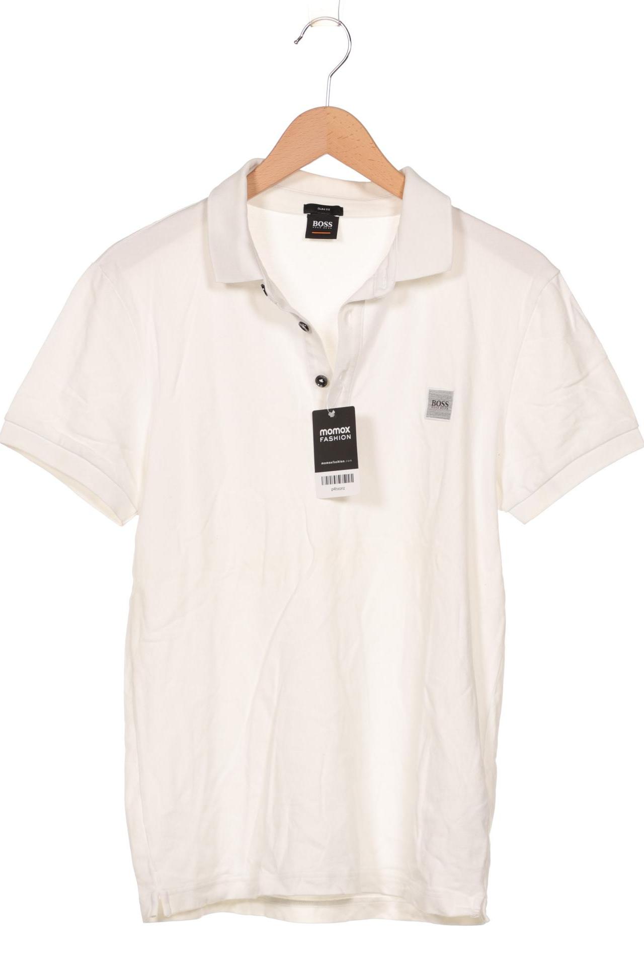 

Boss Orange Herren Poloshirt, weiß, Gr. 52