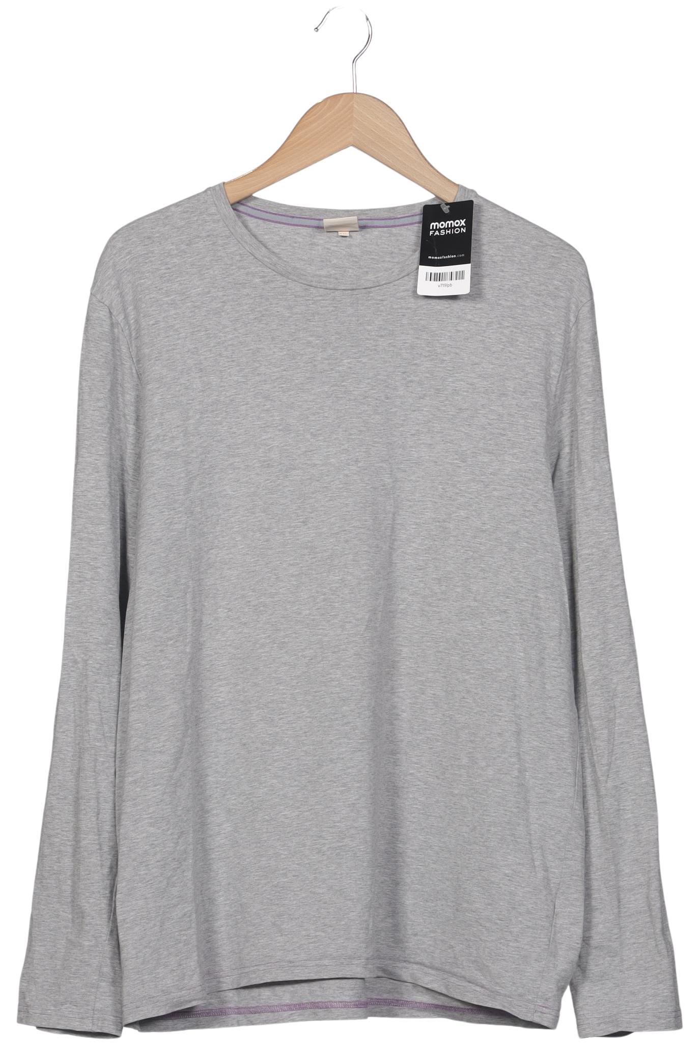 

Boss Orange Herren Langarmshirt, grau, Gr. 56