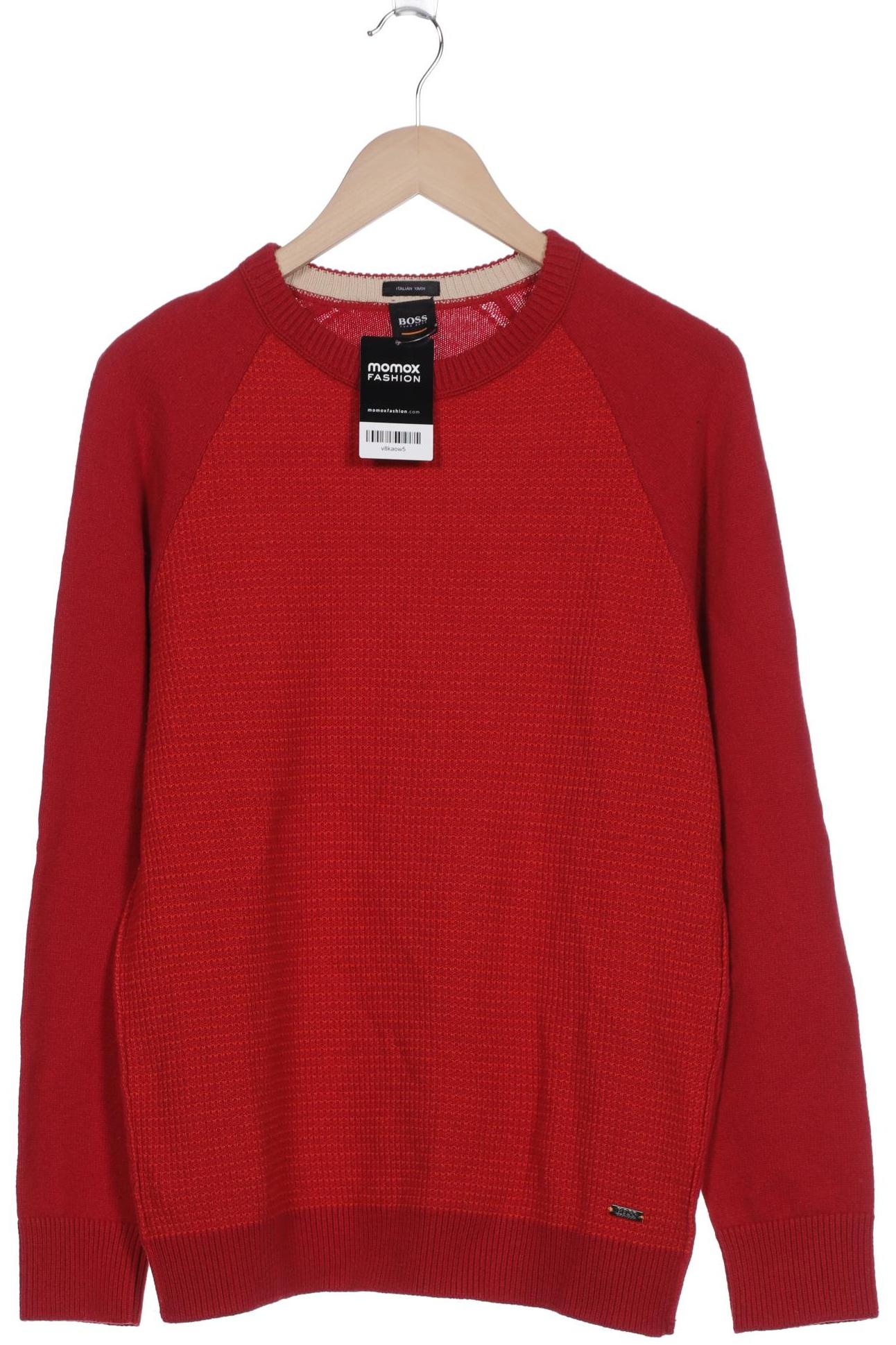 

Boss Orange Herren Pullover, rot, Gr. 52