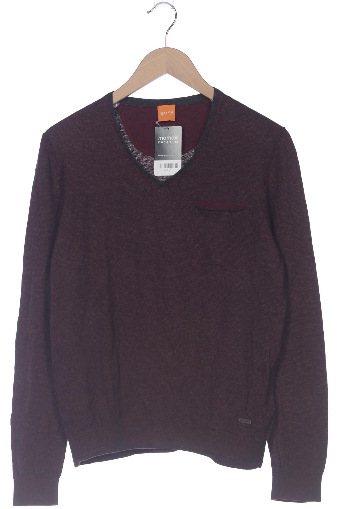 

Boss Orange Herren Pullover, bordeaux, Gr. 46