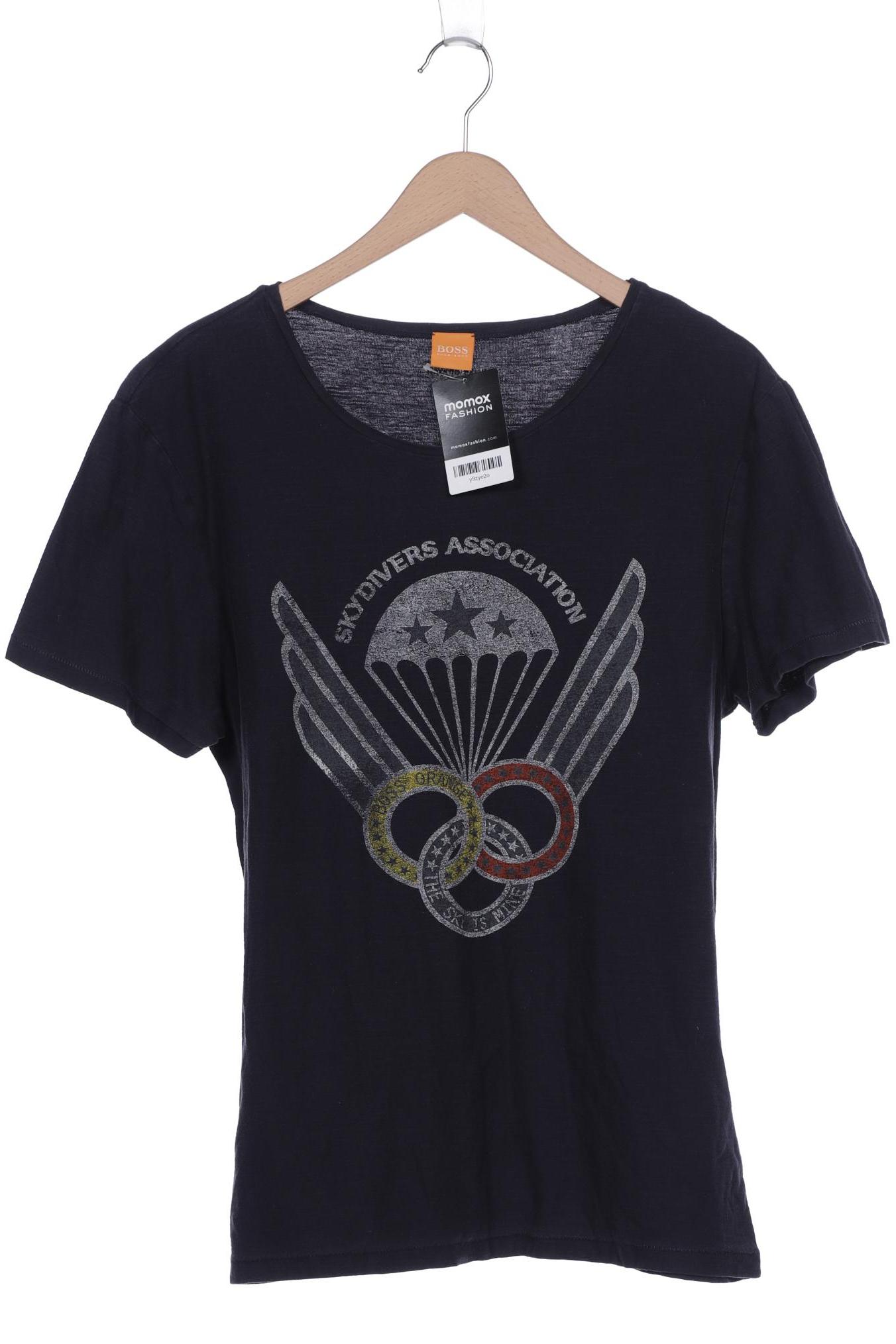 

Boss Orange Herren T-Shirt, marineblau, Gr. 52