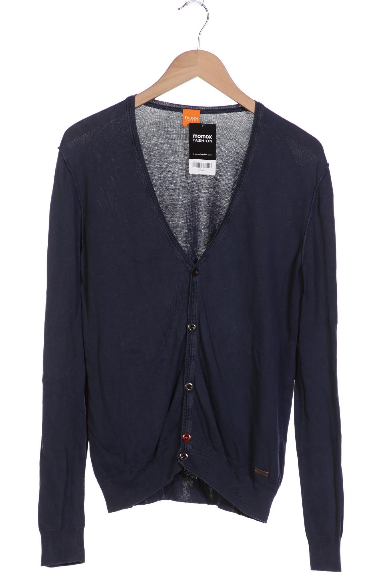 

Boss Orange Herren Strickjacke, marineblau