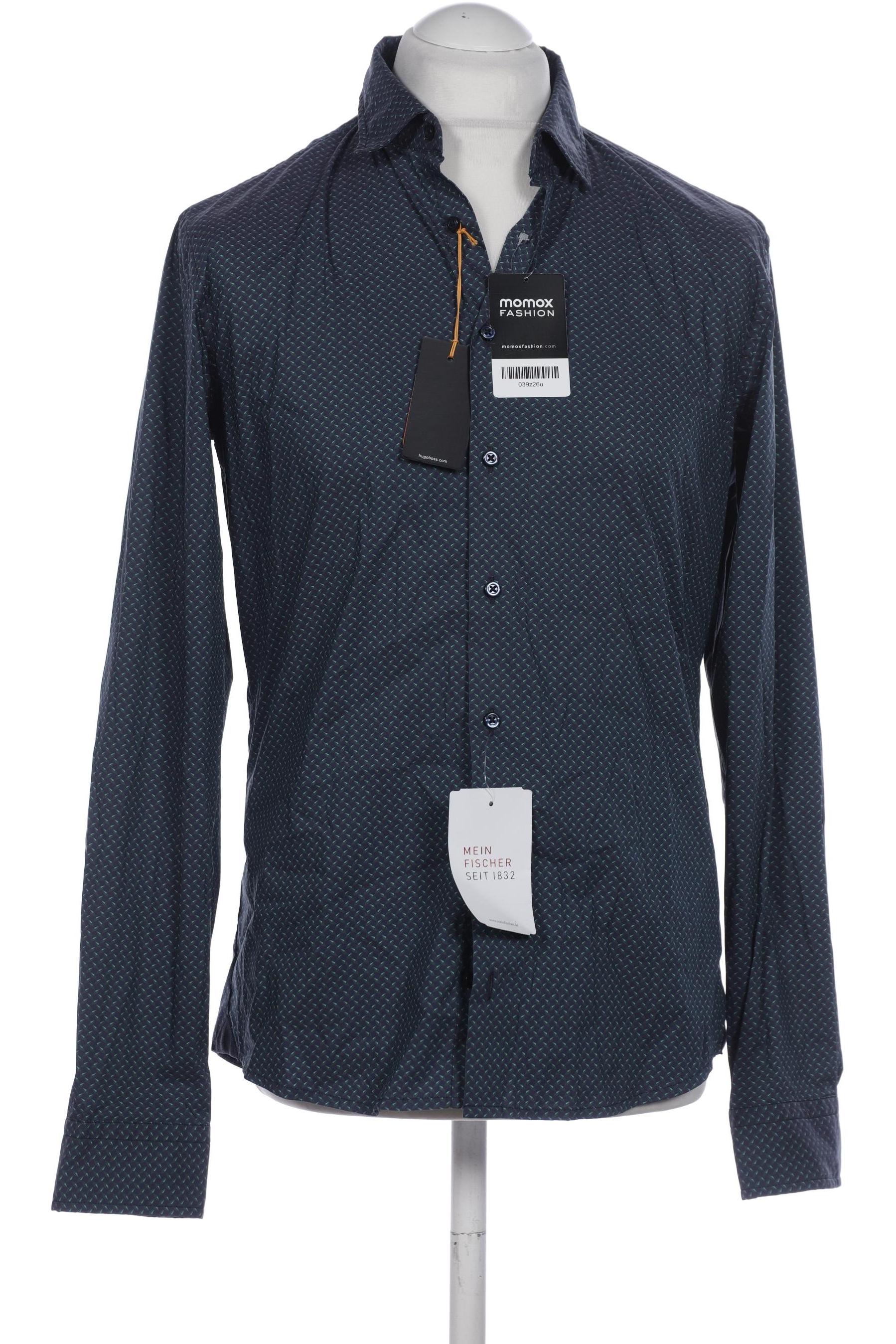

Boss Orange Herren Hemd, marineblau, Gr. 48