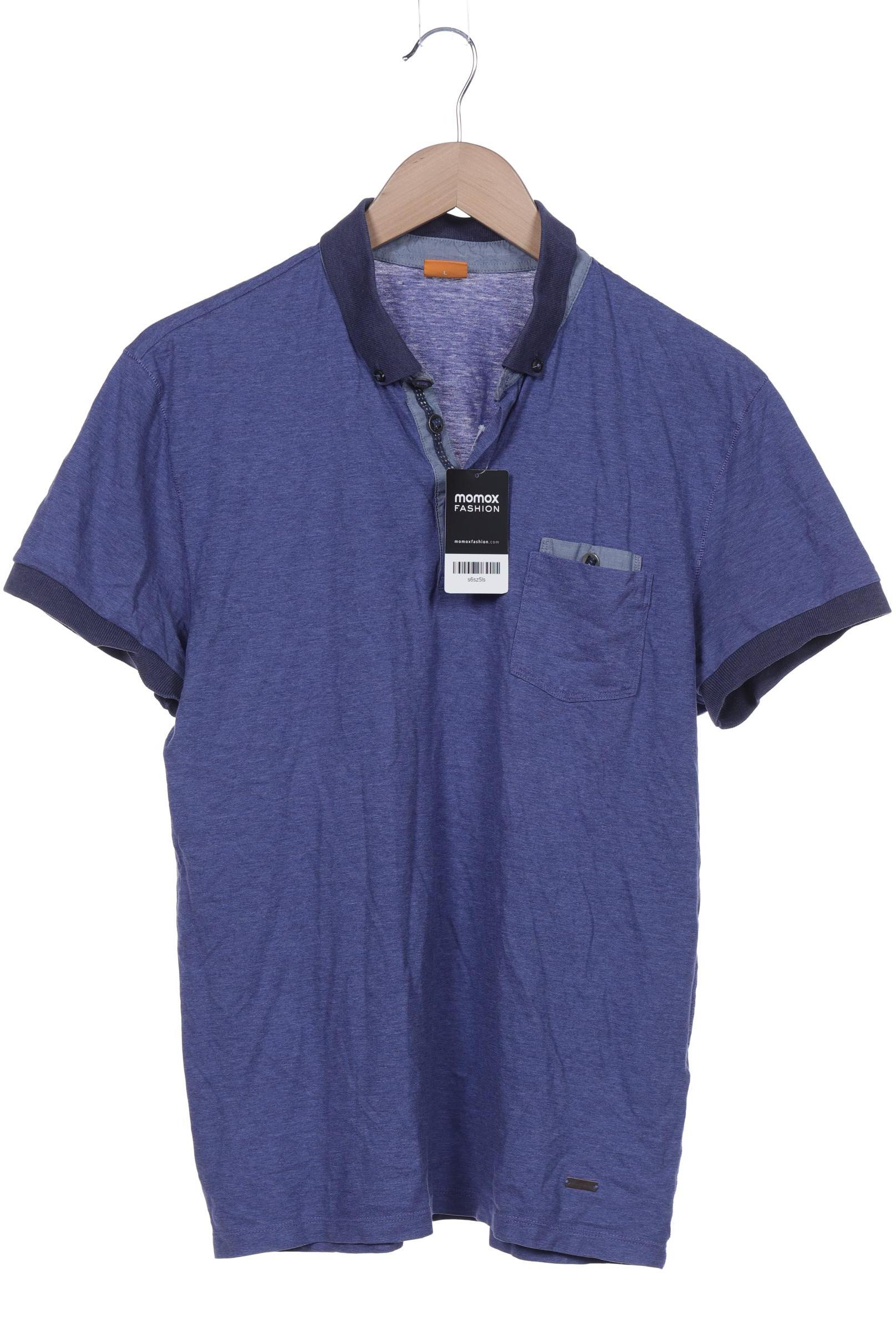 

Boss Orange Herren Poloshirt, blau, Gr. 52
