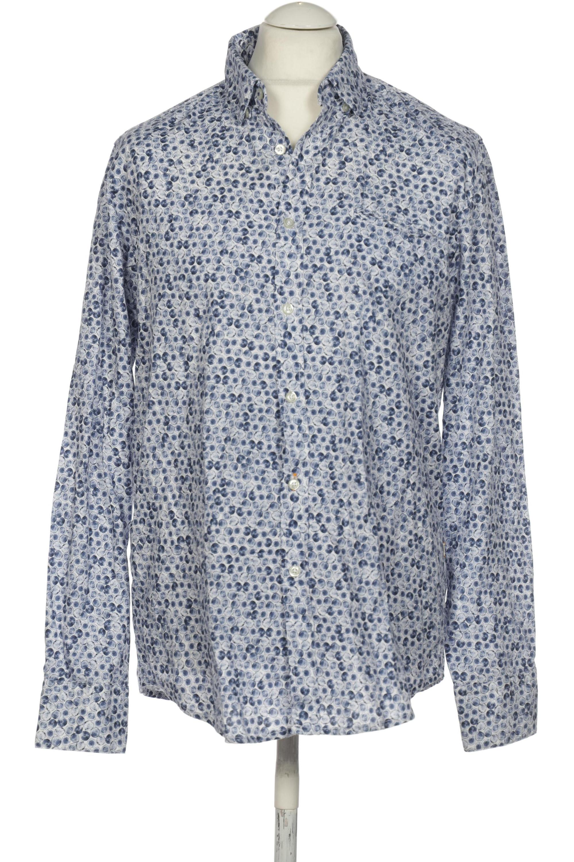 

Boss Orange Herren Hemd, blau