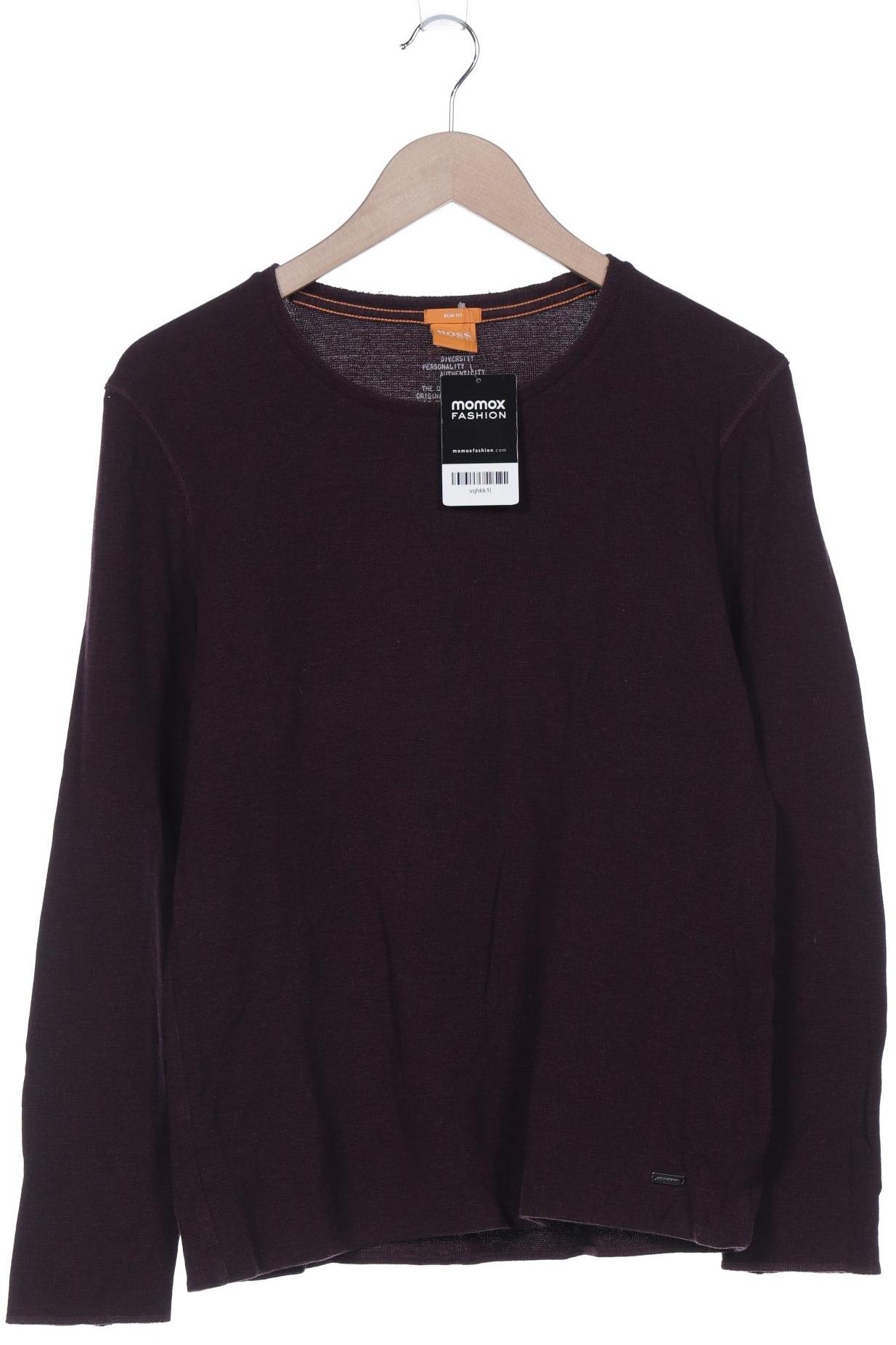 

Boss Orange Herren Pullover, bordeaux, Gr. 54