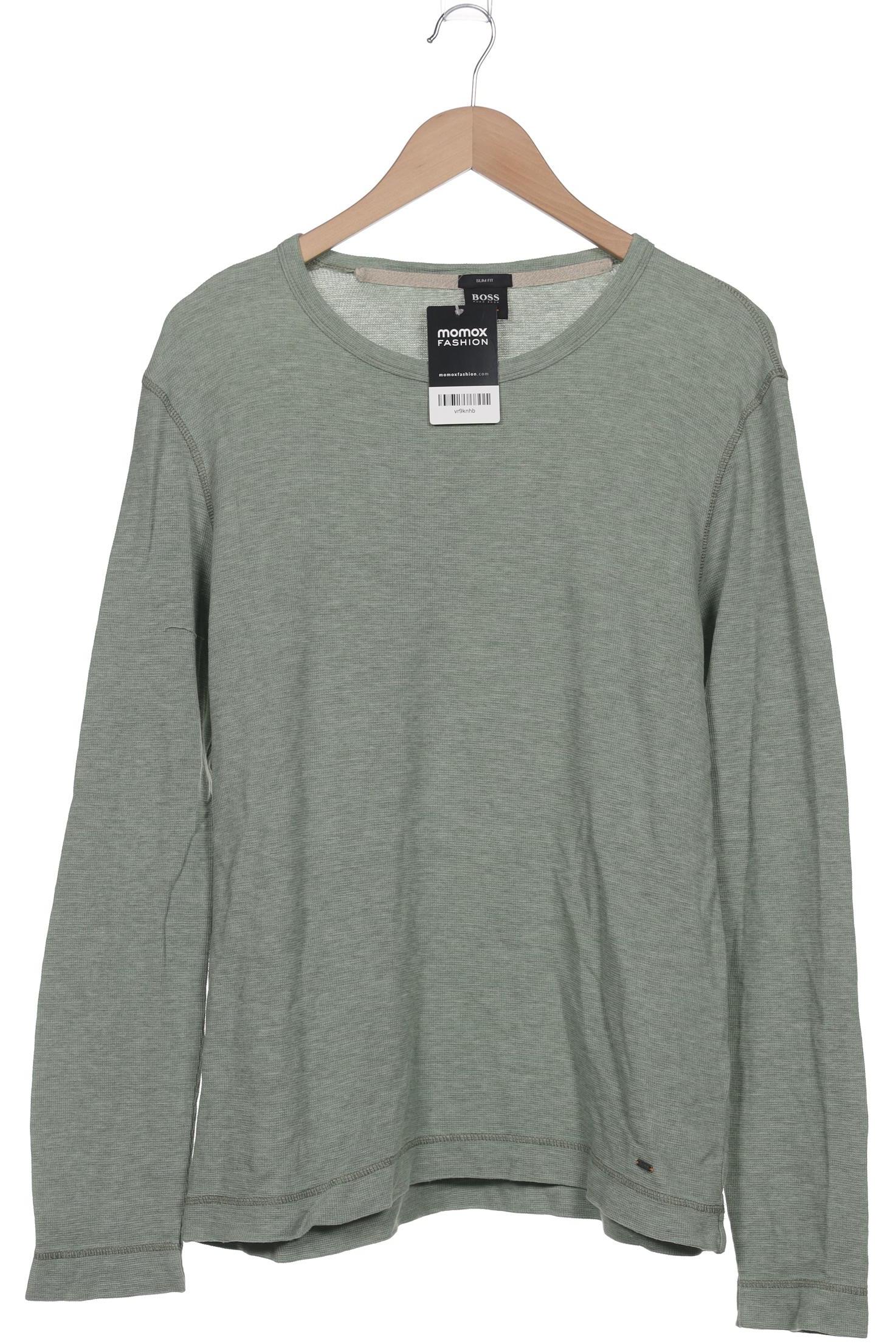 

Boss Orange Herren Langarmshirt, grün, Gr. 54