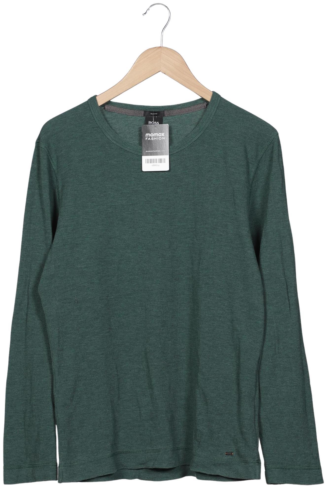 

Boss Orange Herren Langarmshirt, grün, Gr. 54