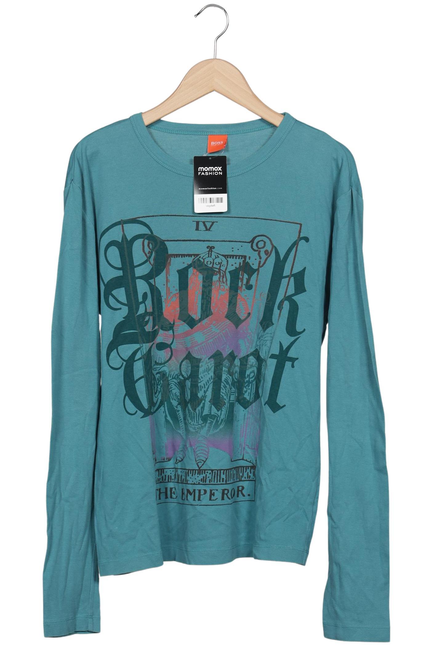 Thumbnail - Boss Orange Herren Langarmshirt, türkis, Gr. 54