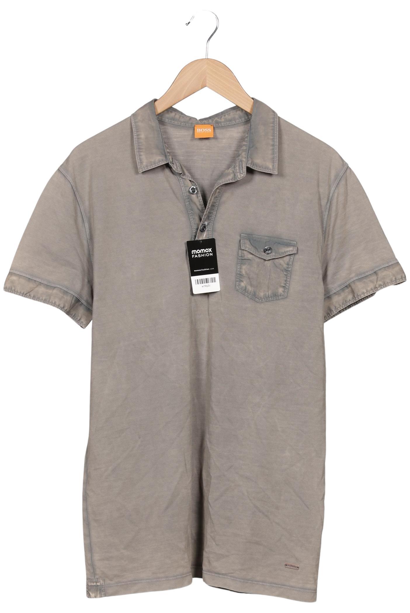 Thumbnail - Boss Orange Herren Poloshirt, grau, Gr. 52