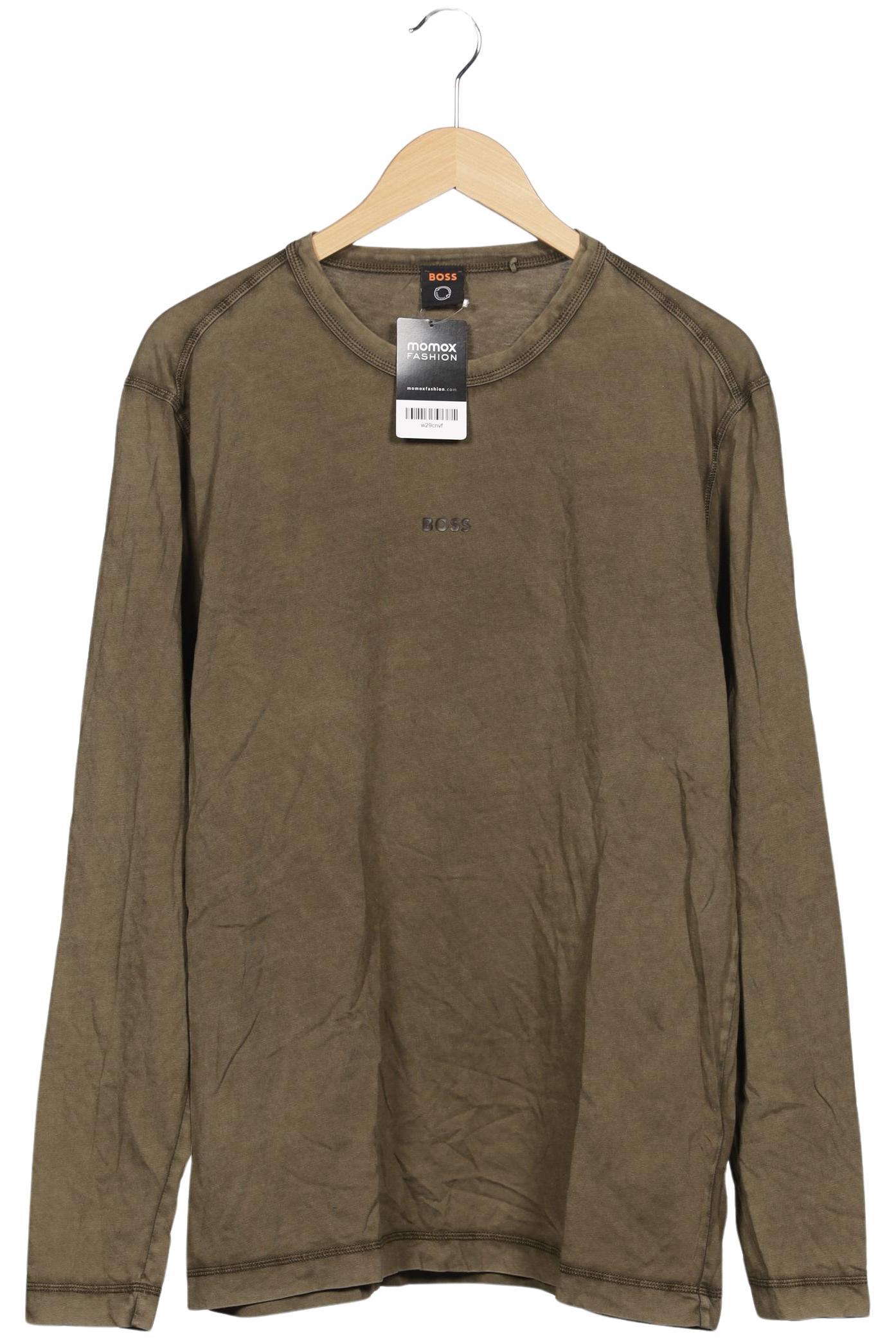 

Boss Orange Herren Langarmshirt, grün, Gr. 54