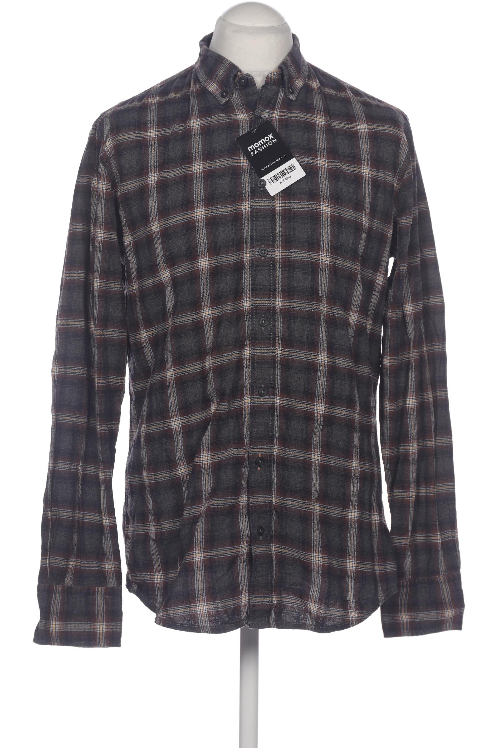 

Boss Orange Herren Hemd, grau, Gr. 52