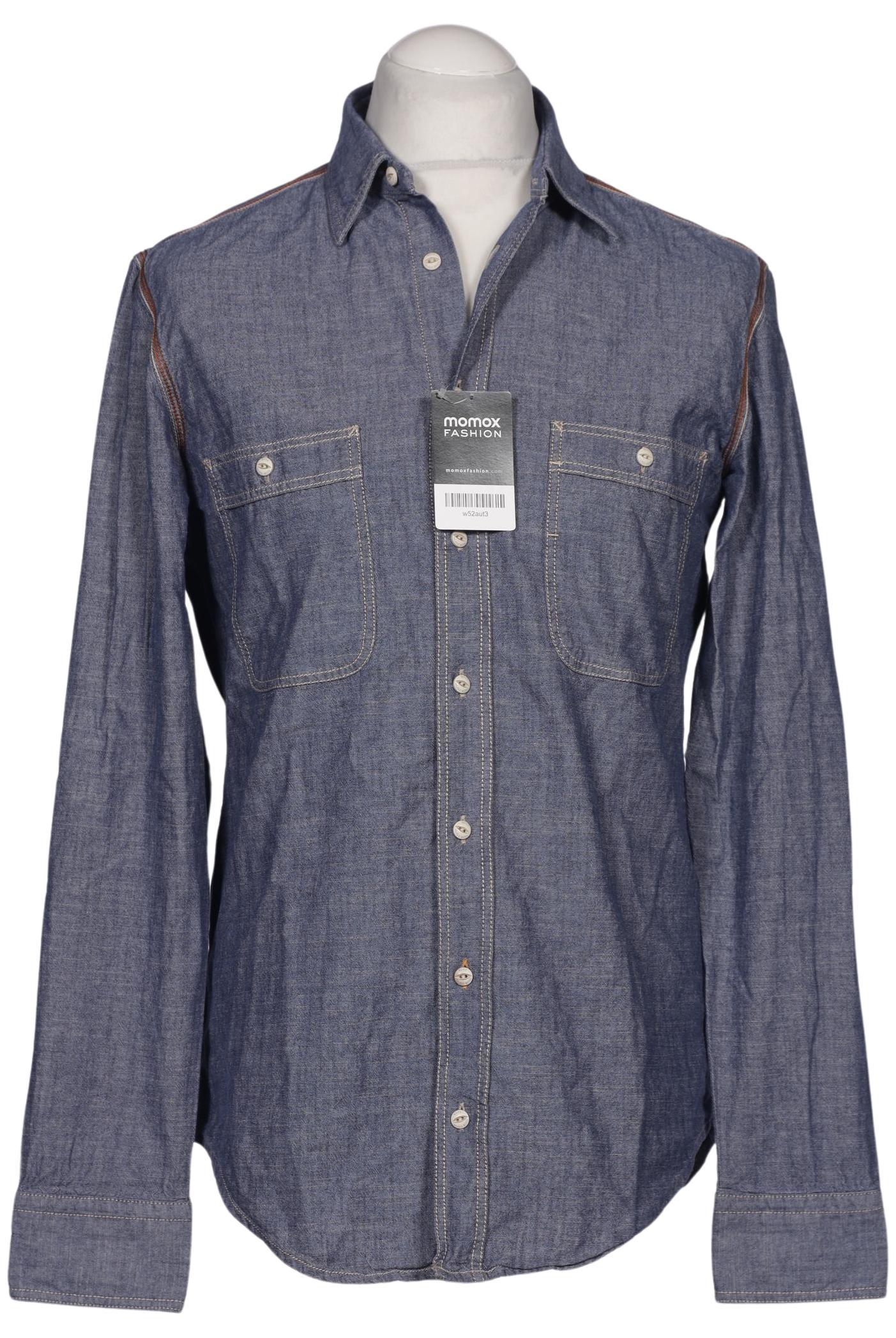 

Boss Orange Herren Hemd, blau, Gr. 48