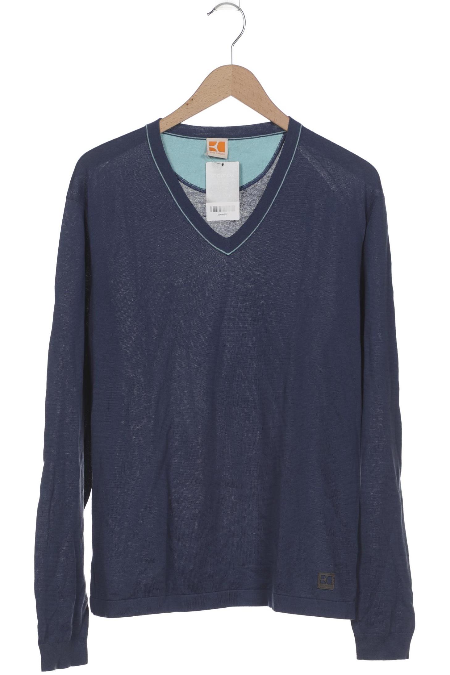 

Boss Orange Herren Pullover, blau, Gr. 54