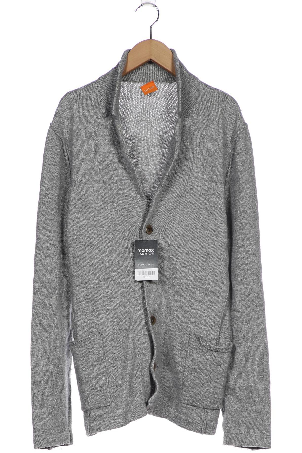 

Boss Orange Herren Strickjacke, grau