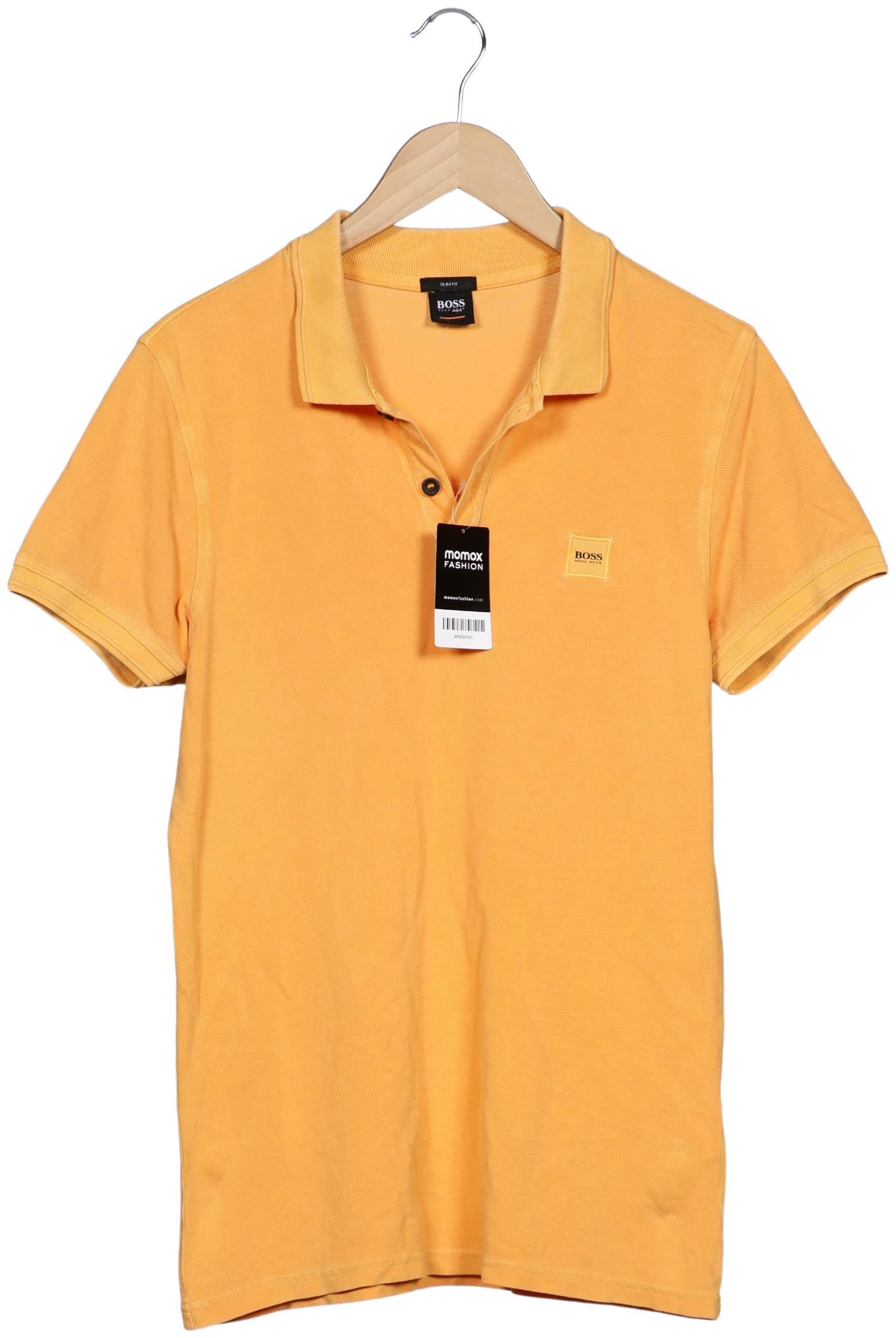 

Boss Orange Herren Poloshirt, gelb, Gr. 48