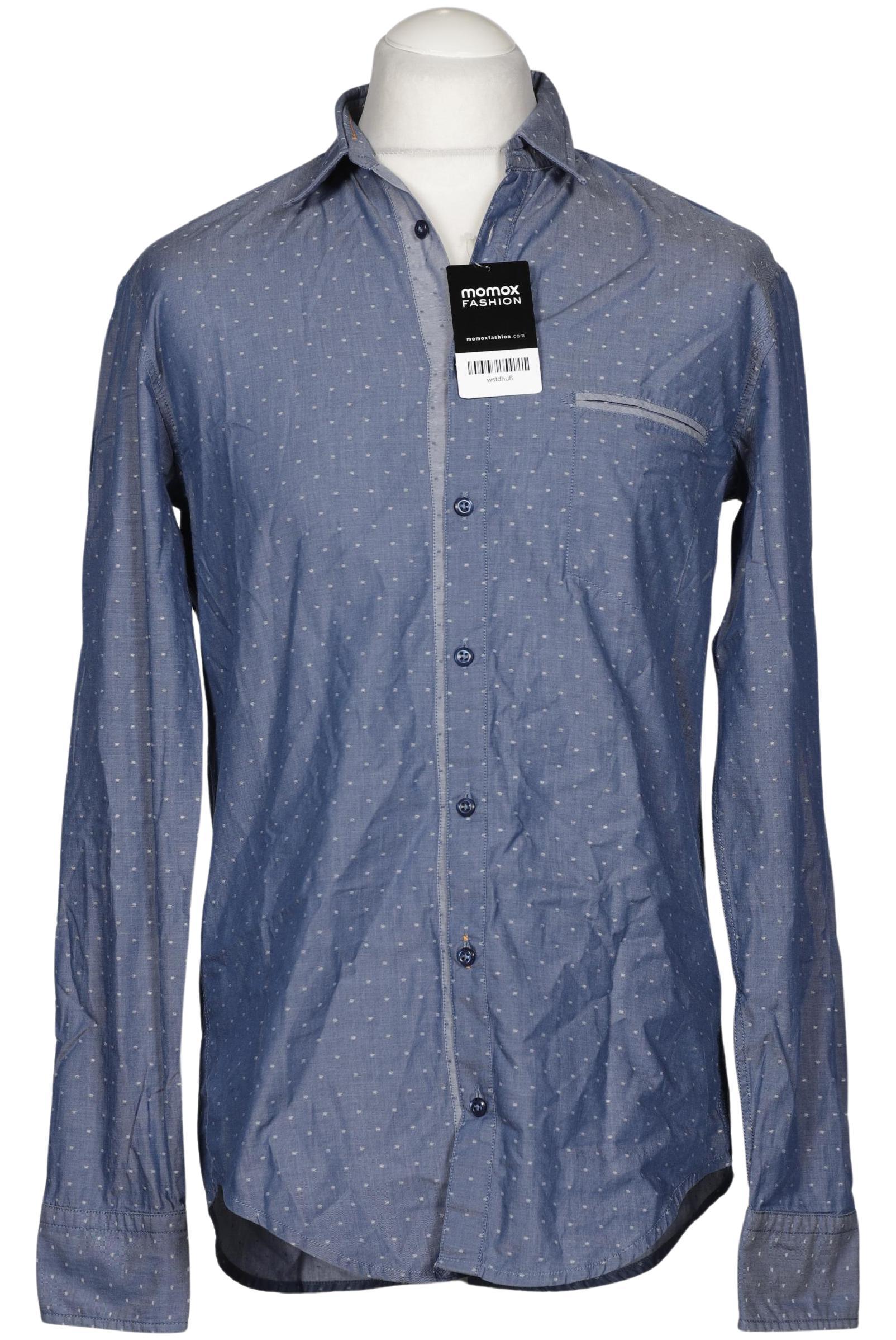 

Boss Orange Herren Hemd, blau, Gr. 48