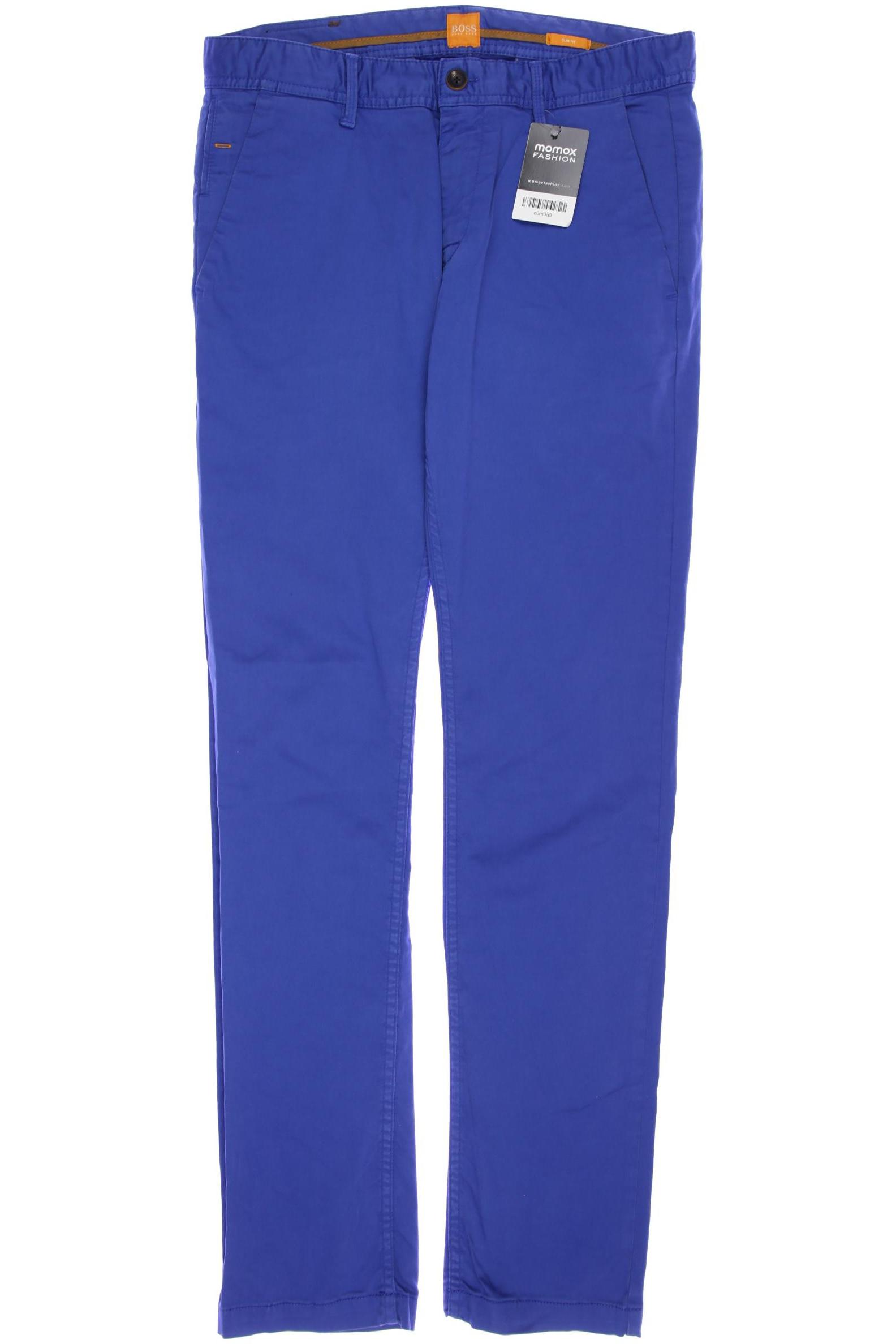 

Boss Orange Herren Stoffhose, blau, Gr. 33