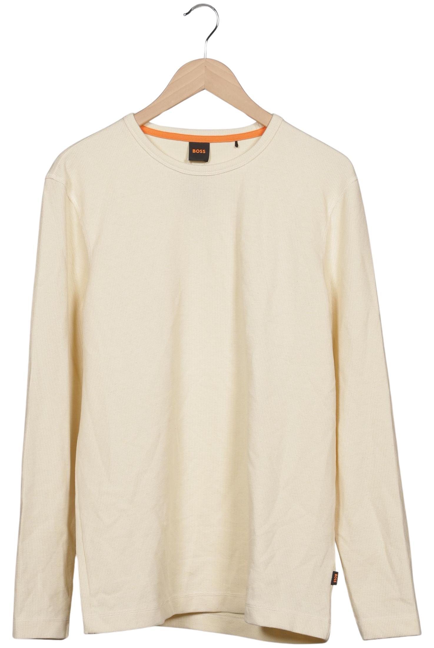Thumbnail - Boss Orange Herren Langarmshirt, cremeweiß, Gr. 48