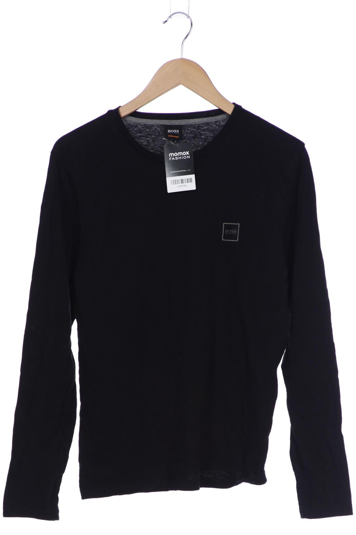 

Boss Orange Herren Langarmshirt, schwarz, Gr. 48