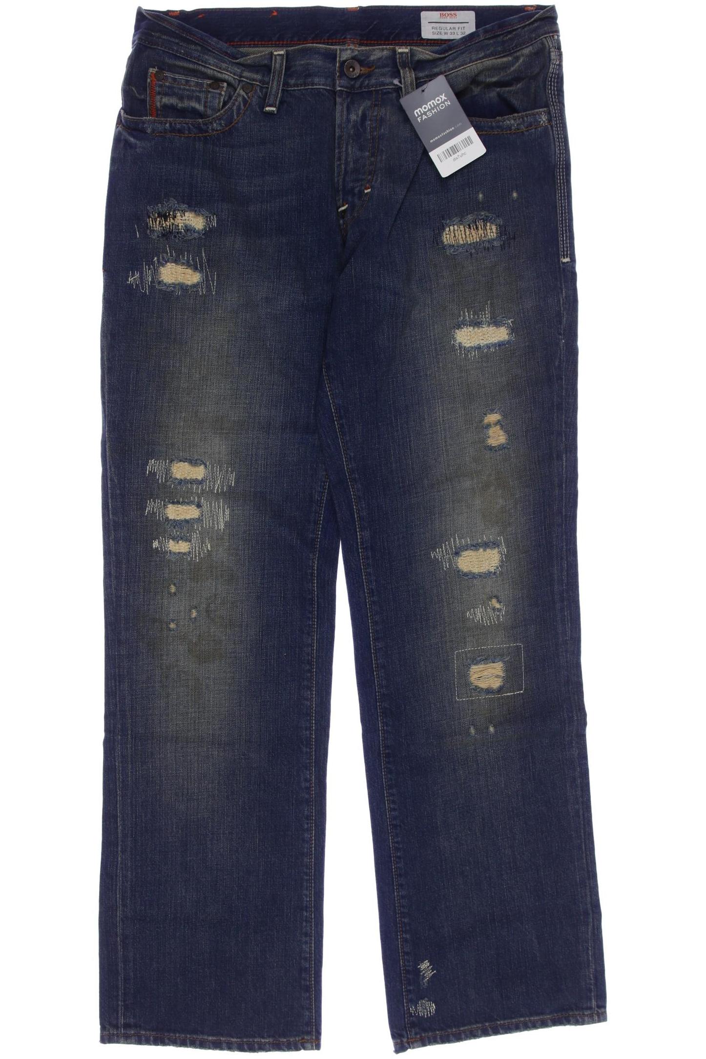 

Boss Orange Herren Jeans, blau, Gr. 33