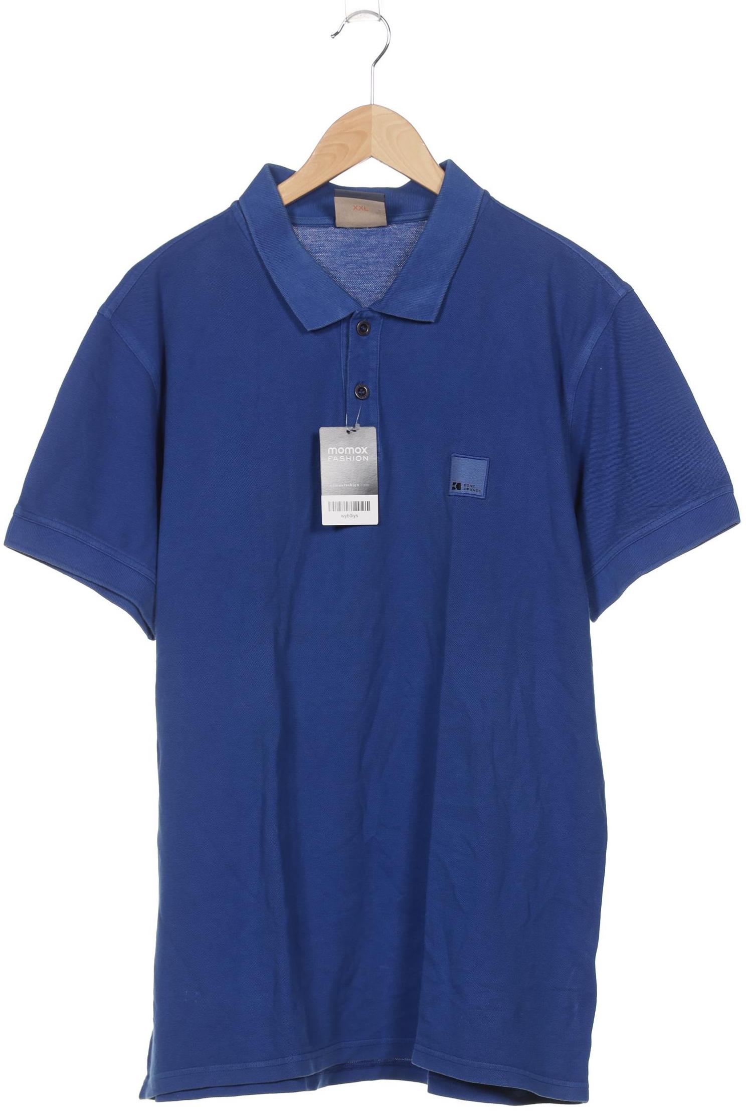 

Boss Orange Herren Poloshirt, blau, Gr. 56