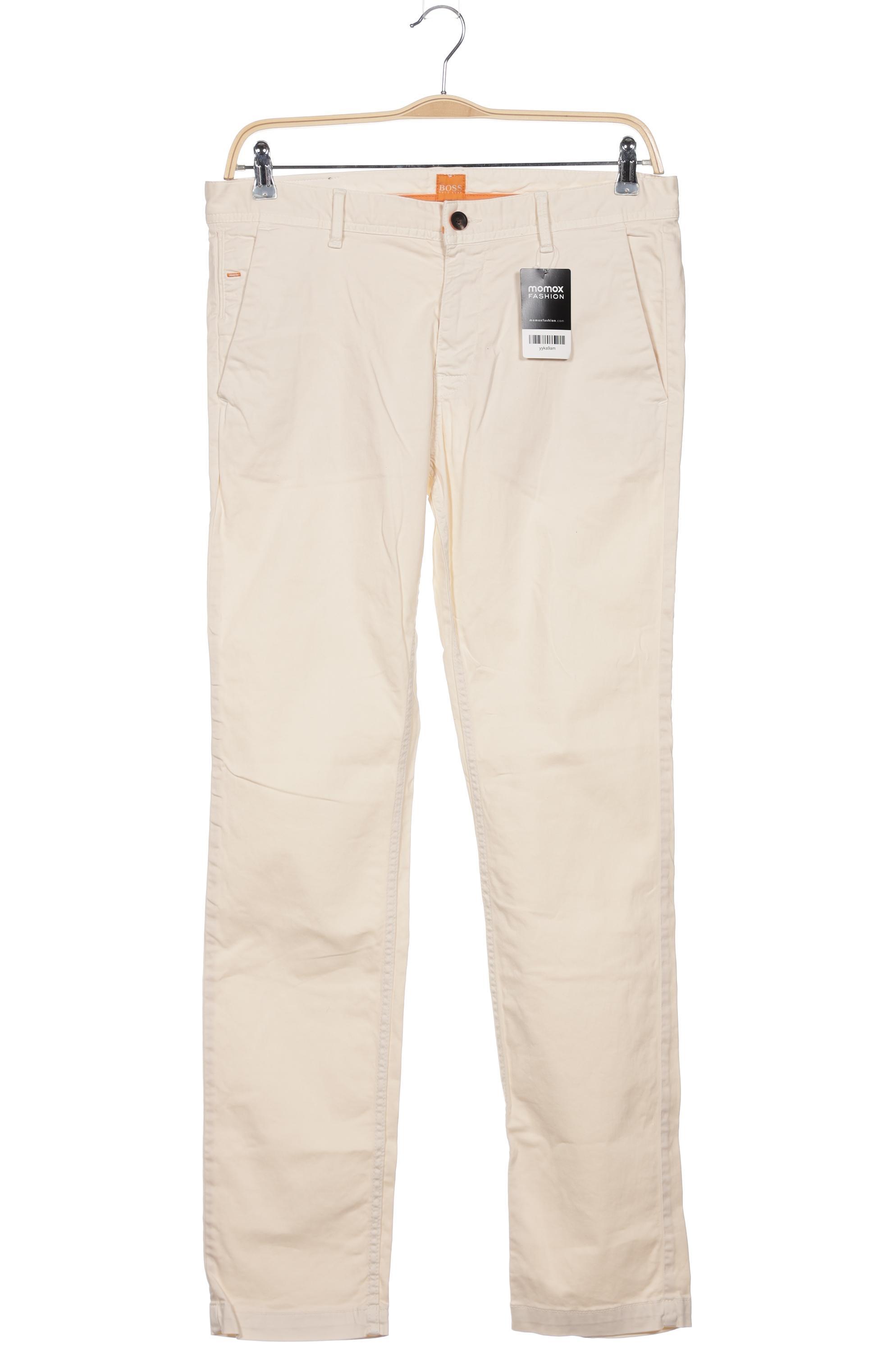 

Boss Orange Herren Stoffhose, cremeweiß, Gr. 33