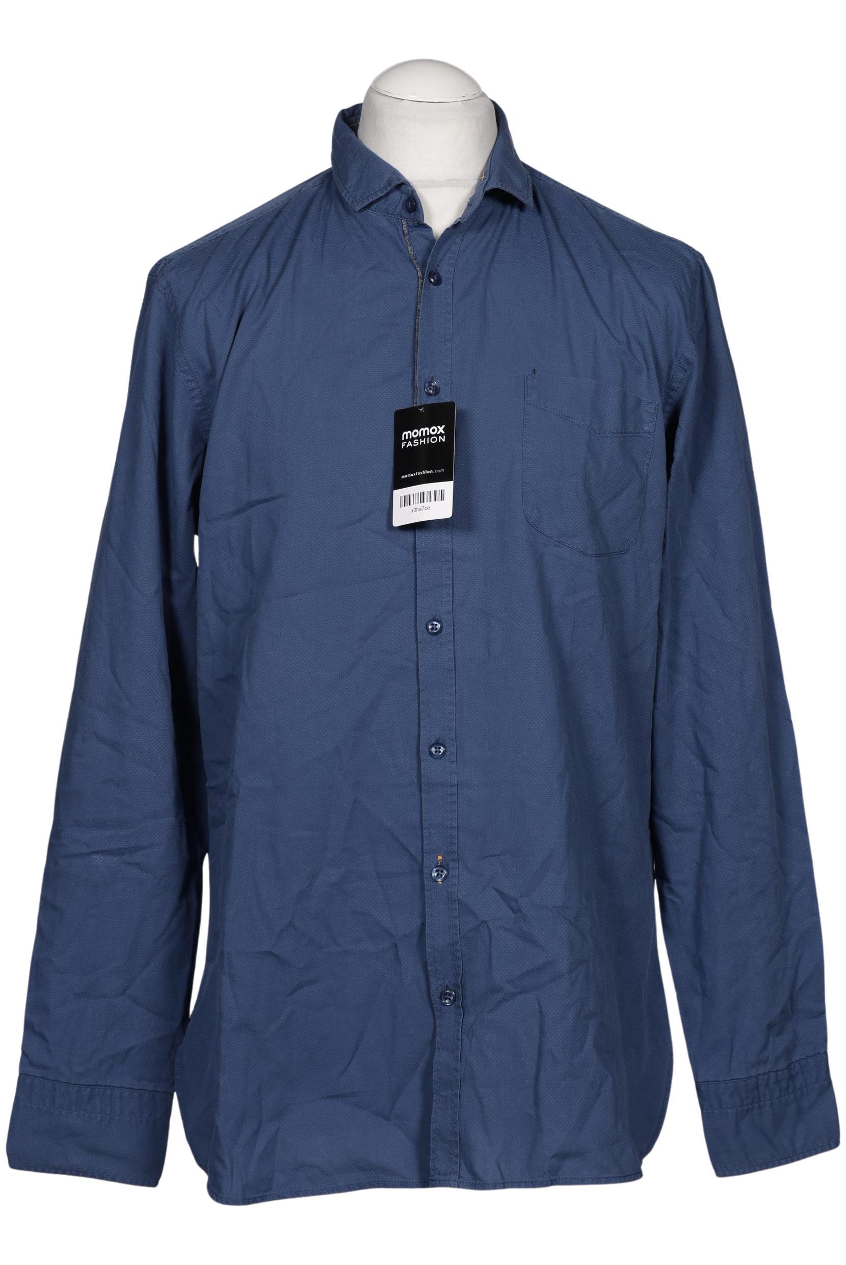 

Boss Orange Herren Hemd, blau, Gr. 54