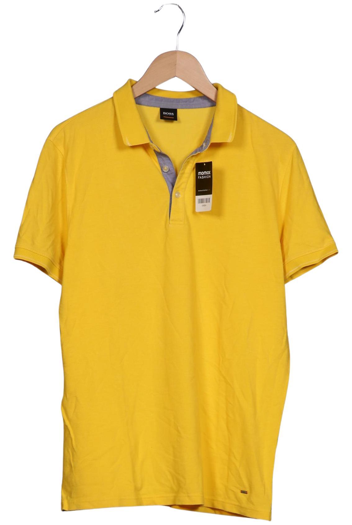 

Boss Orange Herren Poloshirt, gelb, Gr. 52