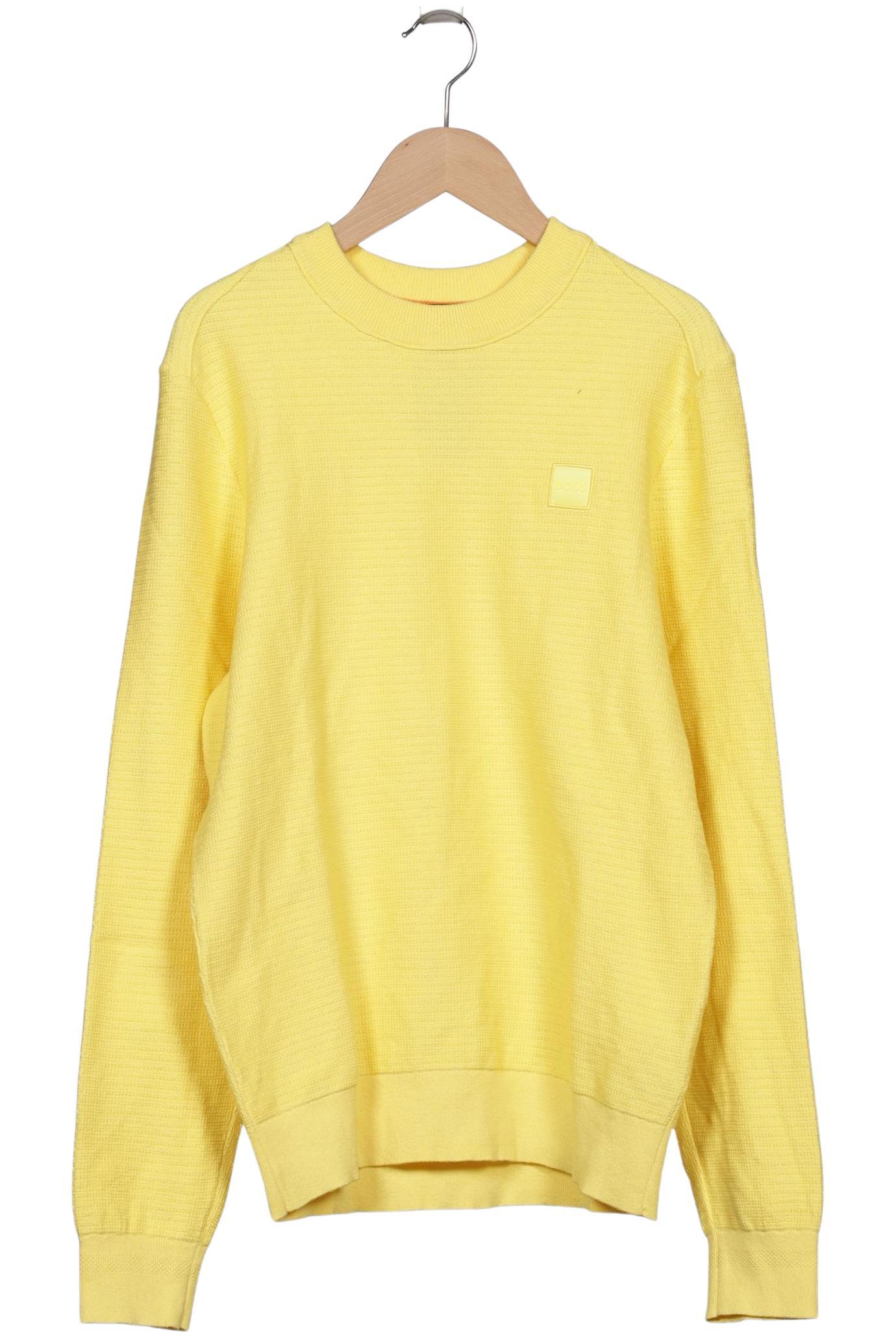 

Boss Orange Herren Pullover, gelb, Gr. 48