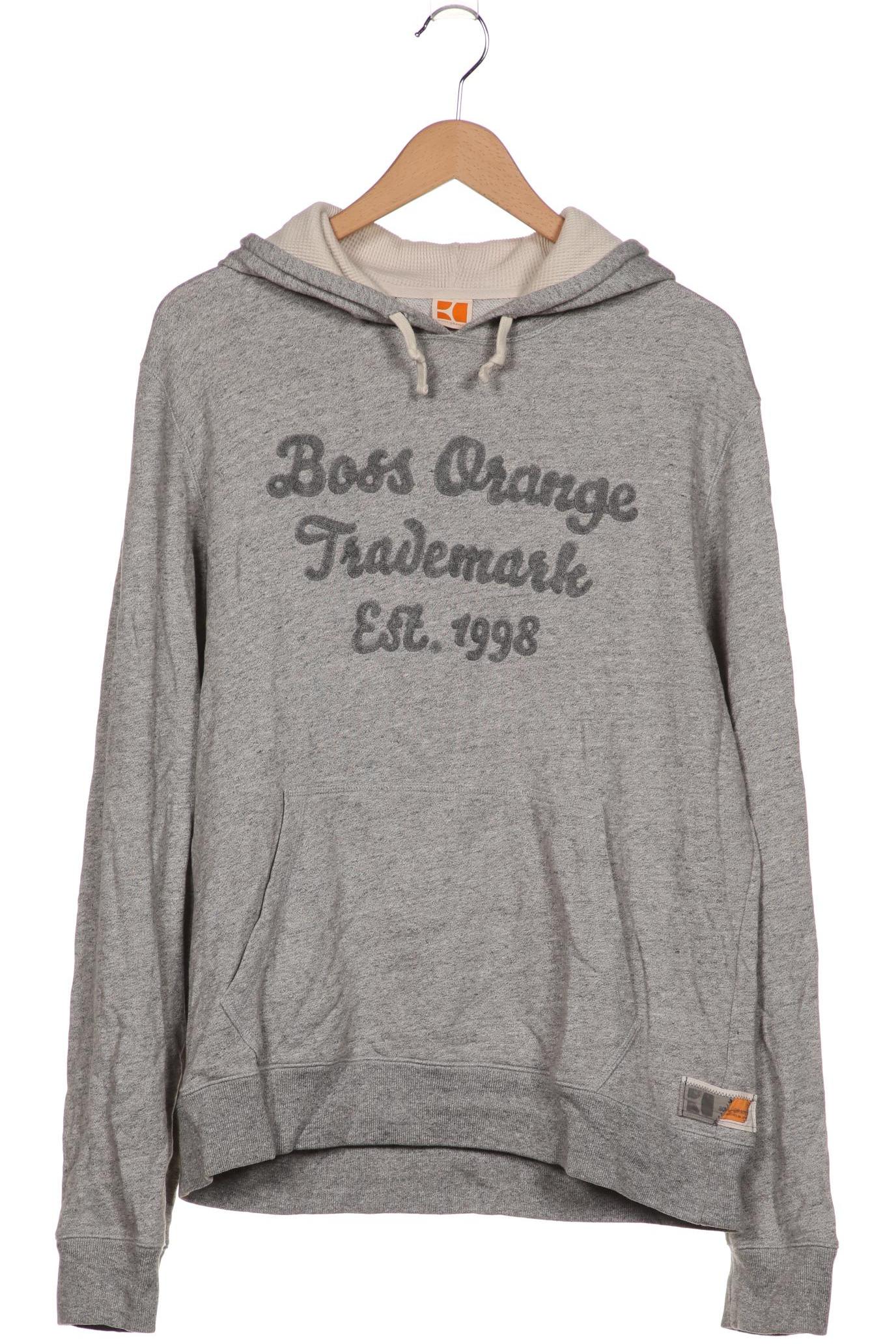 

Boss Orange Herren Kapuzenpullover, grau, Gr. 54