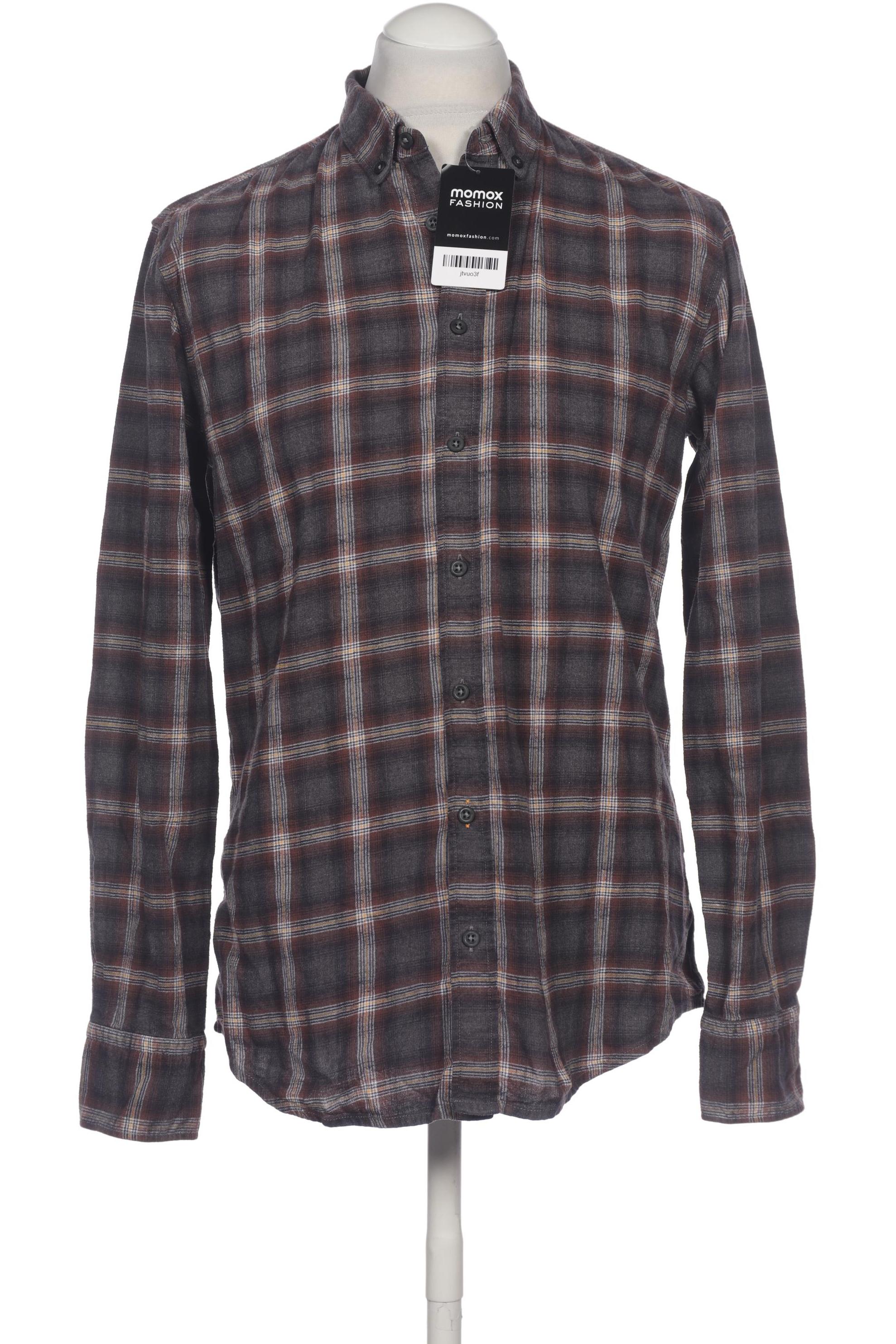 

Boss Orange Herren Hemd, grau, Gr. 52