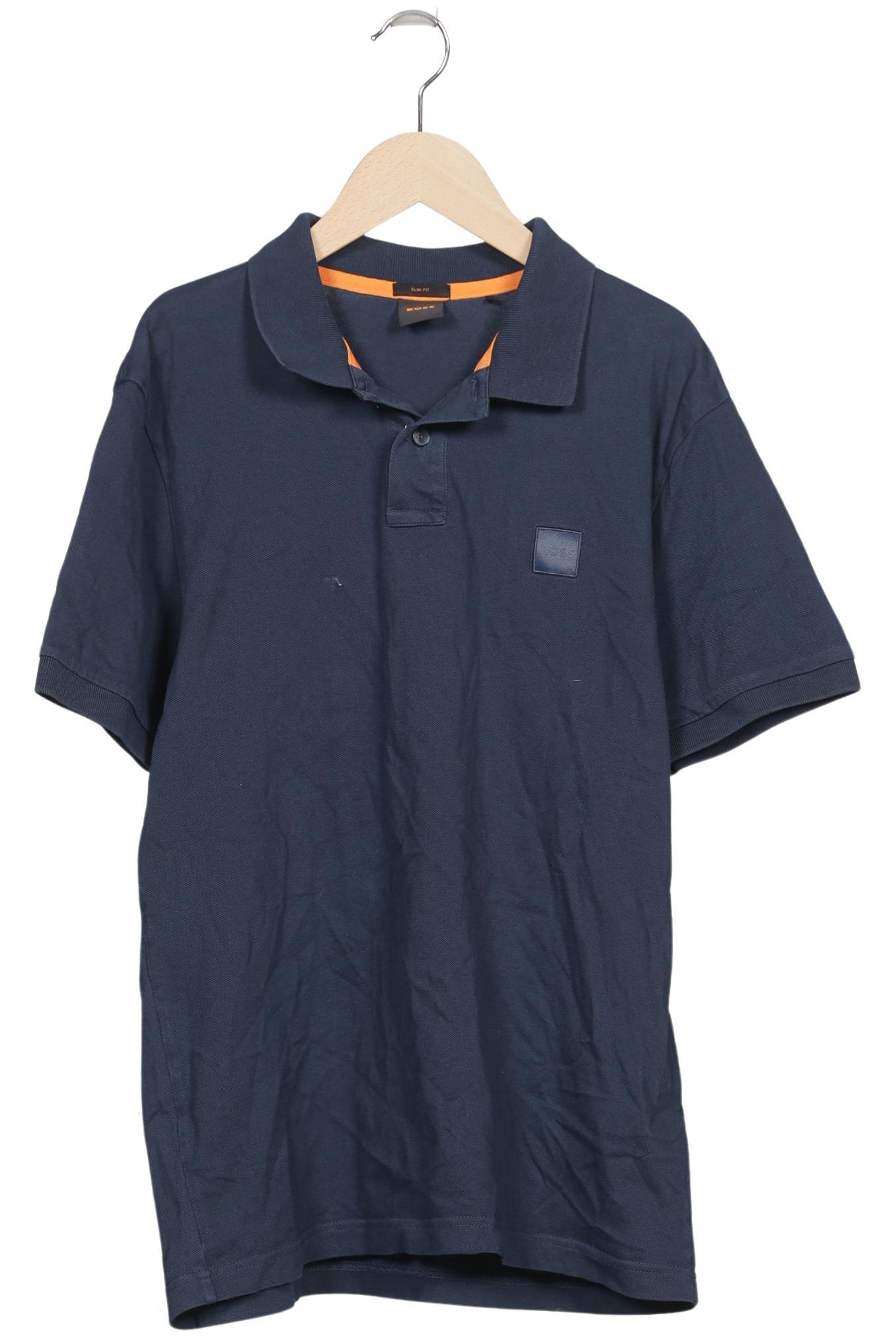 

Boss Orange Herren Poloshirt, marineblau, Gr. 52
