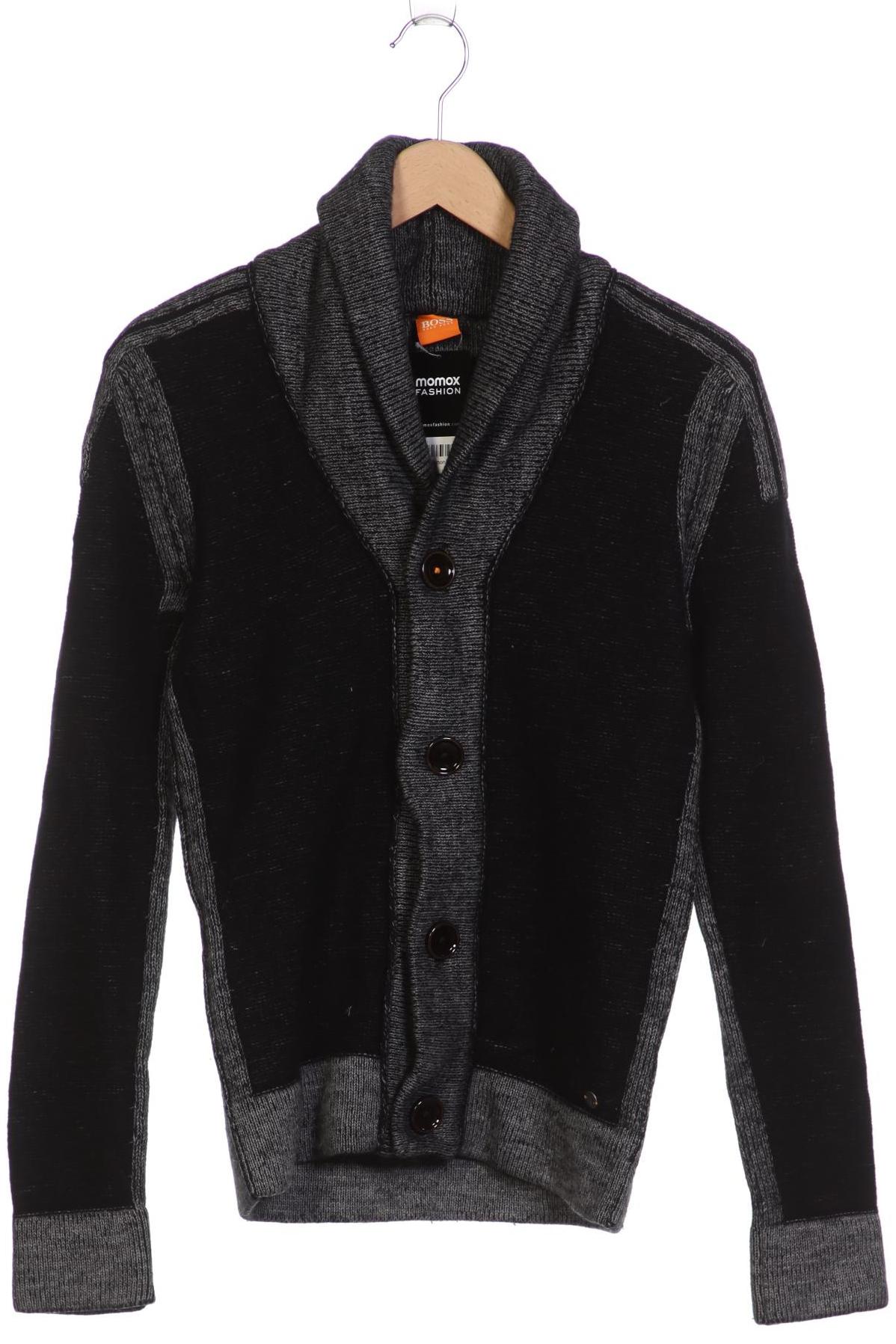 

Boss Orange Herren Strickjacke, grau, Gr. 48